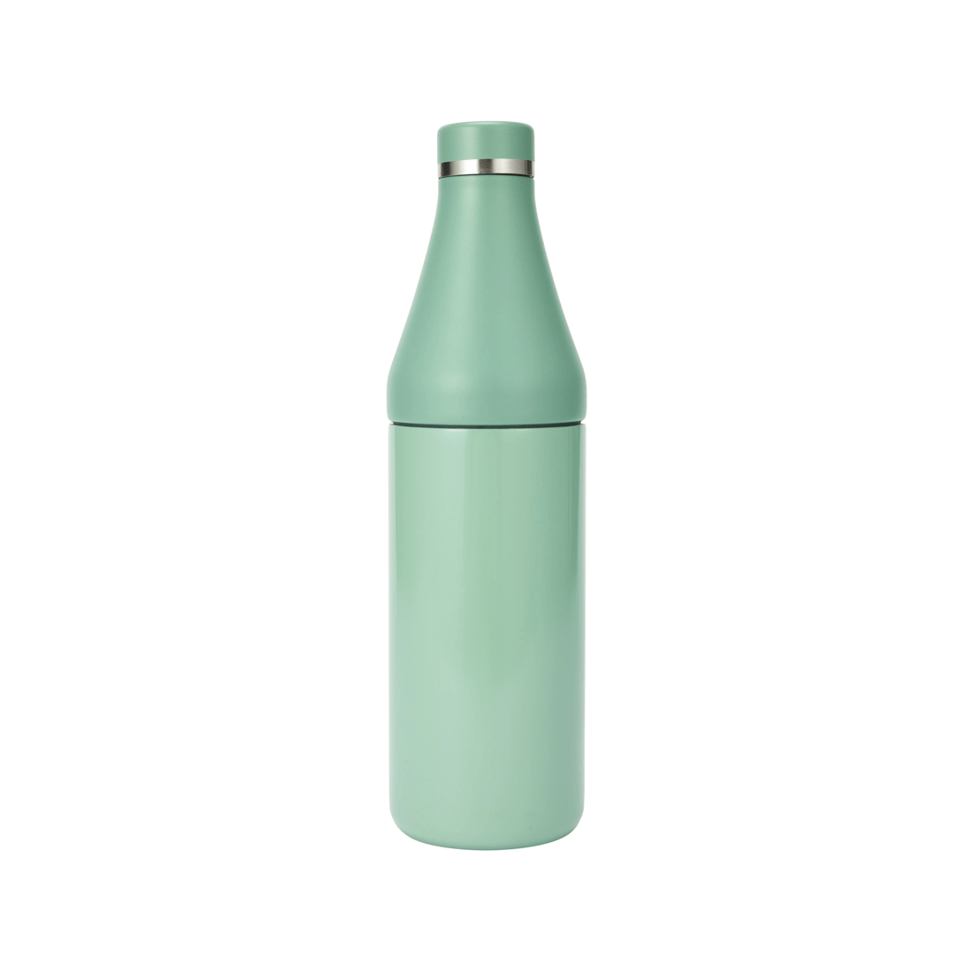1 600ml Green Stainless Steel Drink Bottle, 1 of 6