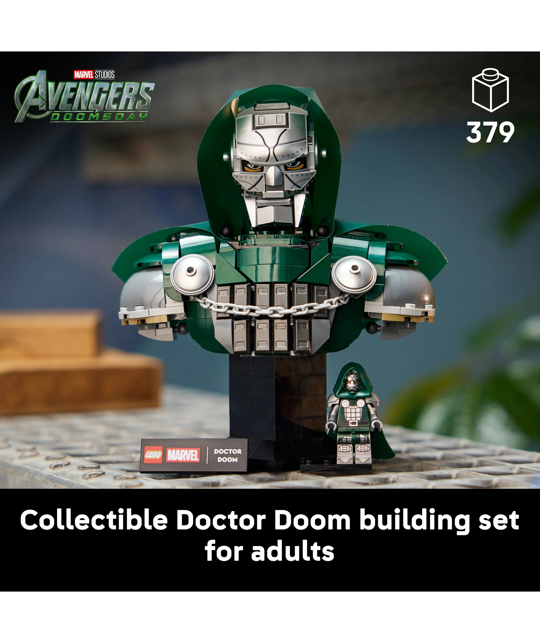 4 LEGO Super Heroes Marvel Doctor Doom Bust 76345, 4 of 11
