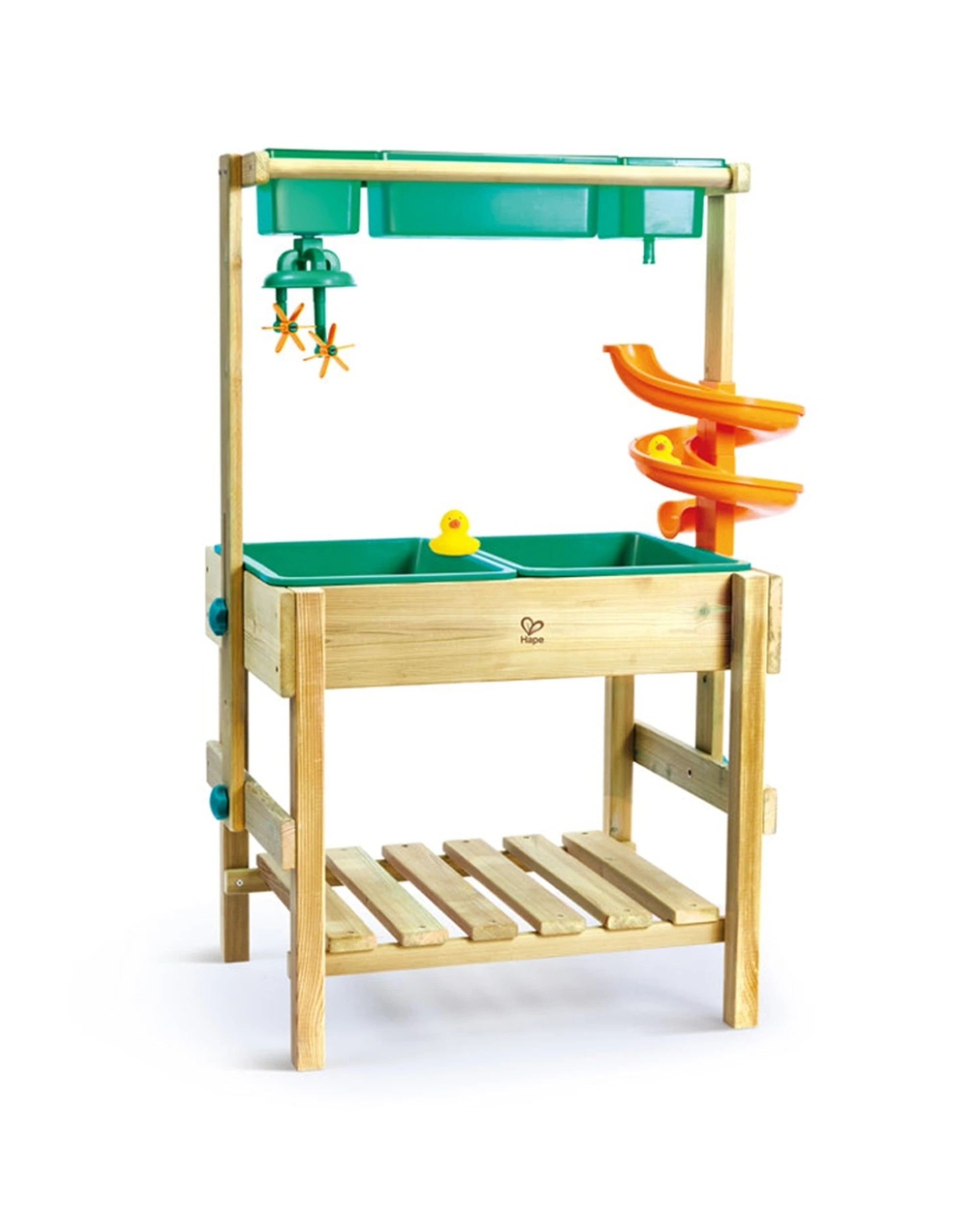 1 Hape Multifunctional Water & Sand Wooden Play Table Kids - Multi, 1 of 3