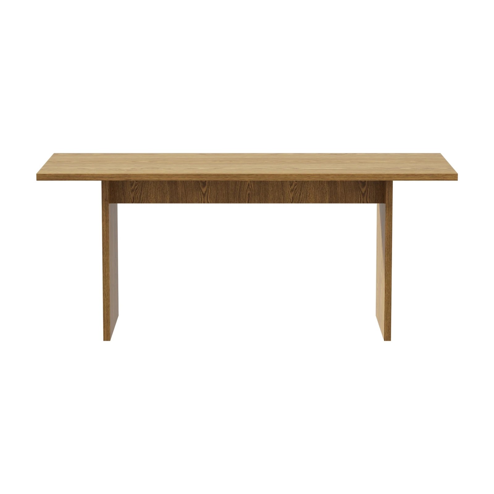 5 Oikiture 180cm Dining Table Rectangular Kitchen Dining Table Timber
 - Natural, 5 of 9