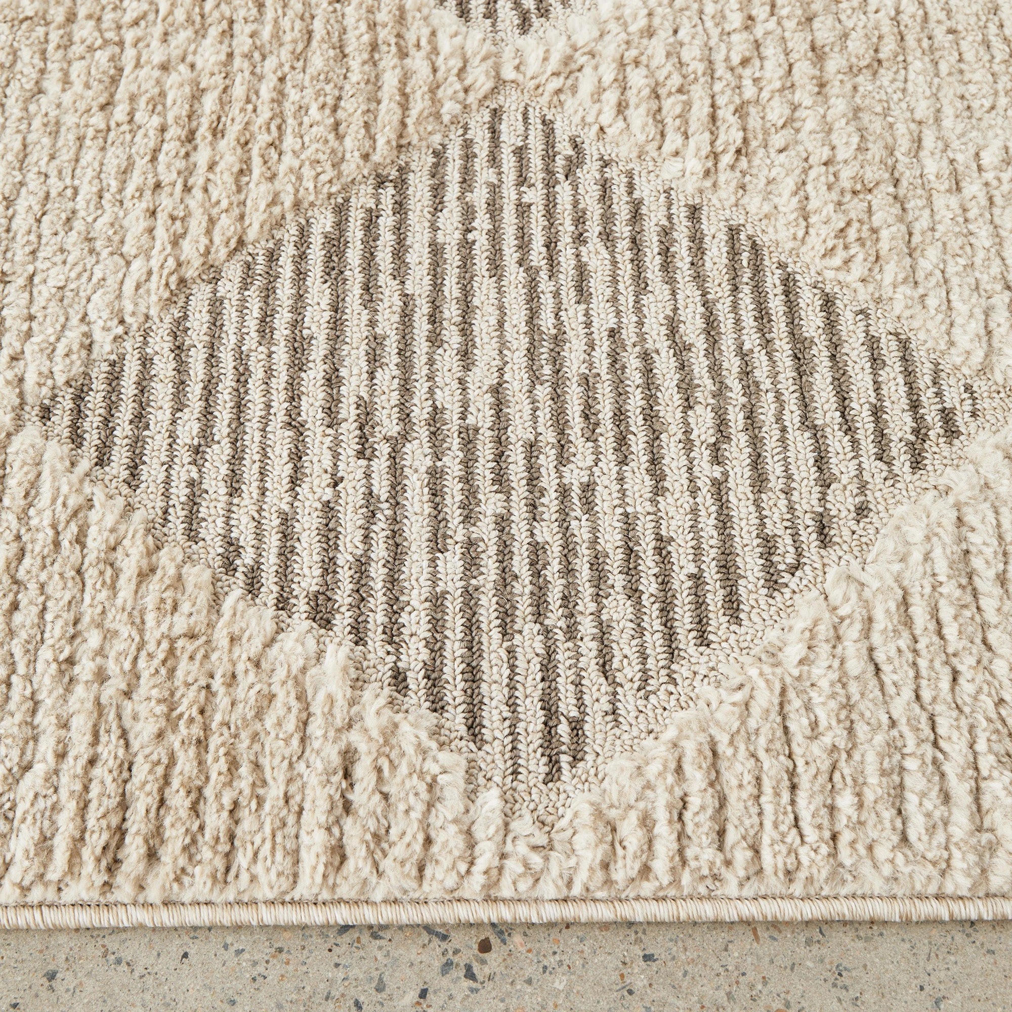 3 Common Ground Rugs Lyrica Yuri 330x240cm - Extra Large Floor Rug - Natural, 3 of 6
