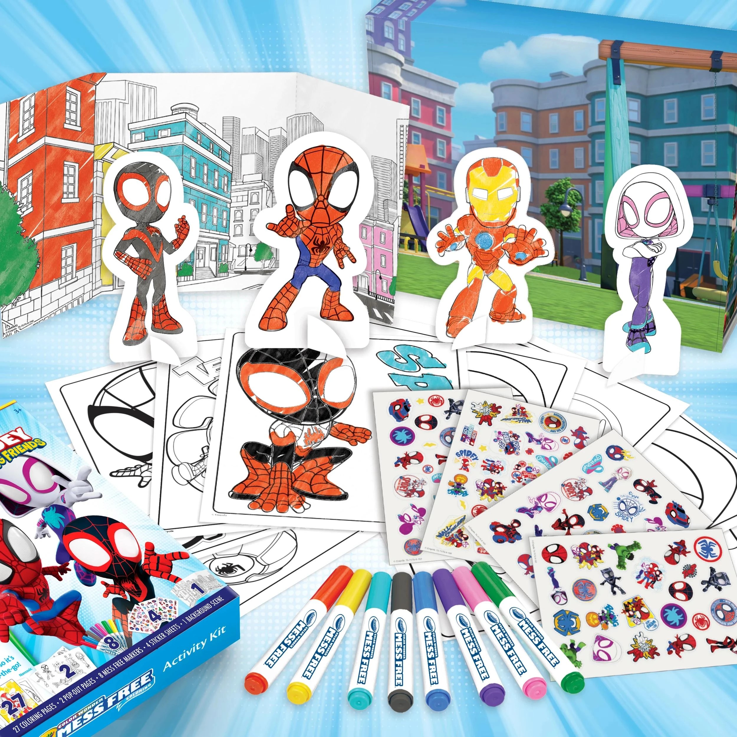 7 Crayola Color Wonder Activity Kit - Spidey - Multi, 7 of 7