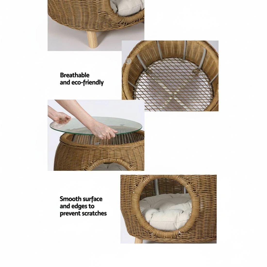 6 Gardeon Coffee Side Table - Natural, 6 of 7