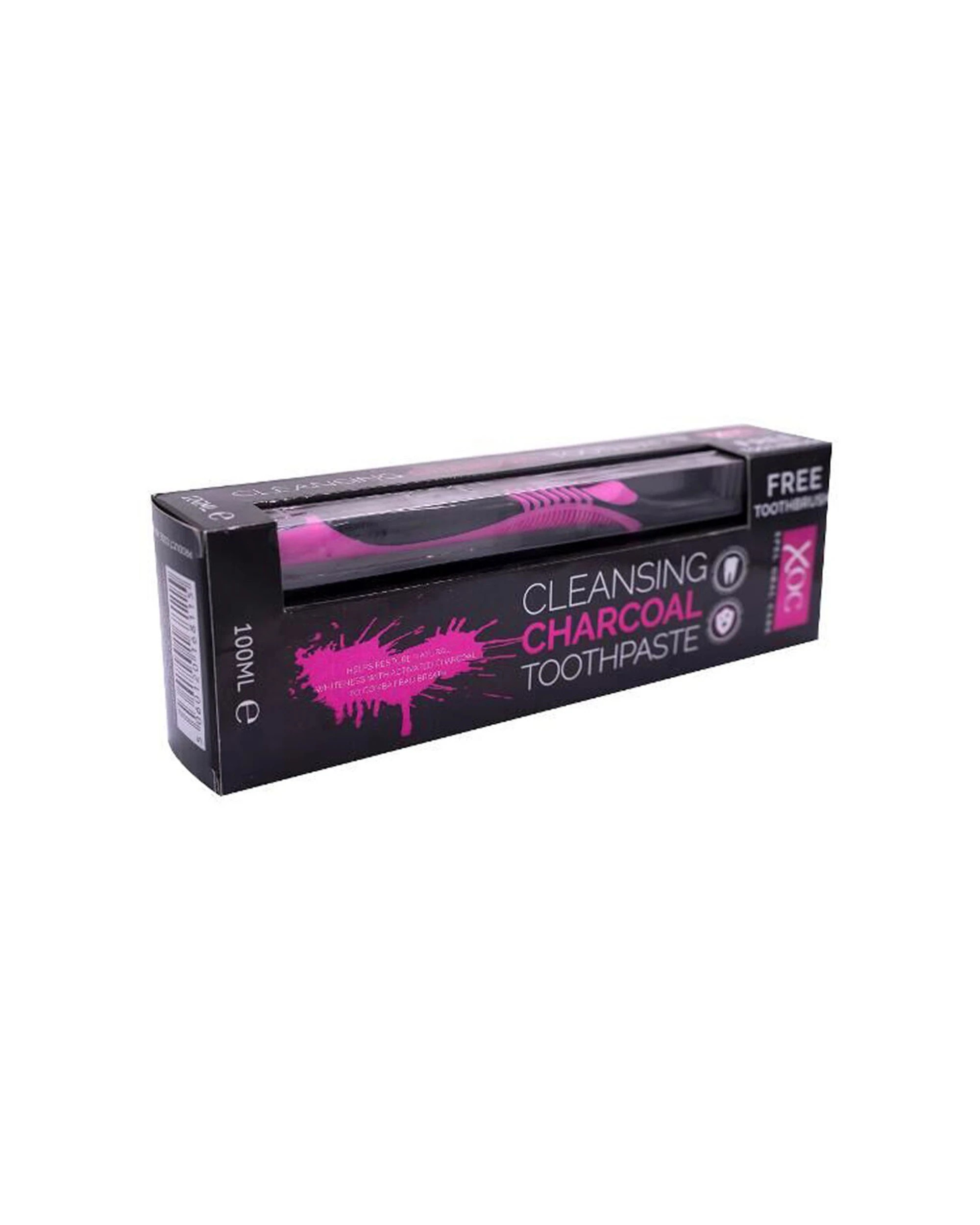 4 XOC 12PK Cleansing Charcoal Toothpaste Travel Oral Care 100ml - Multi, 4 of 7
