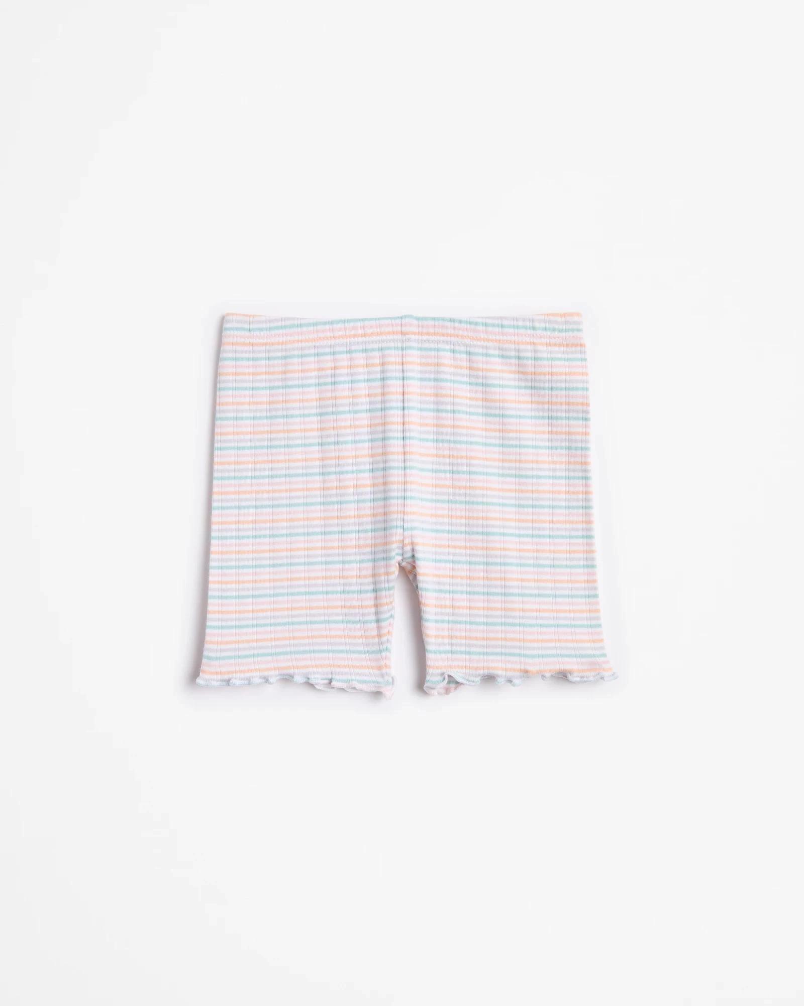 2 Target Baby Baby Organic Cotton Bike Shorts 2 Pack - Stripe STRIPE, 2 of 4