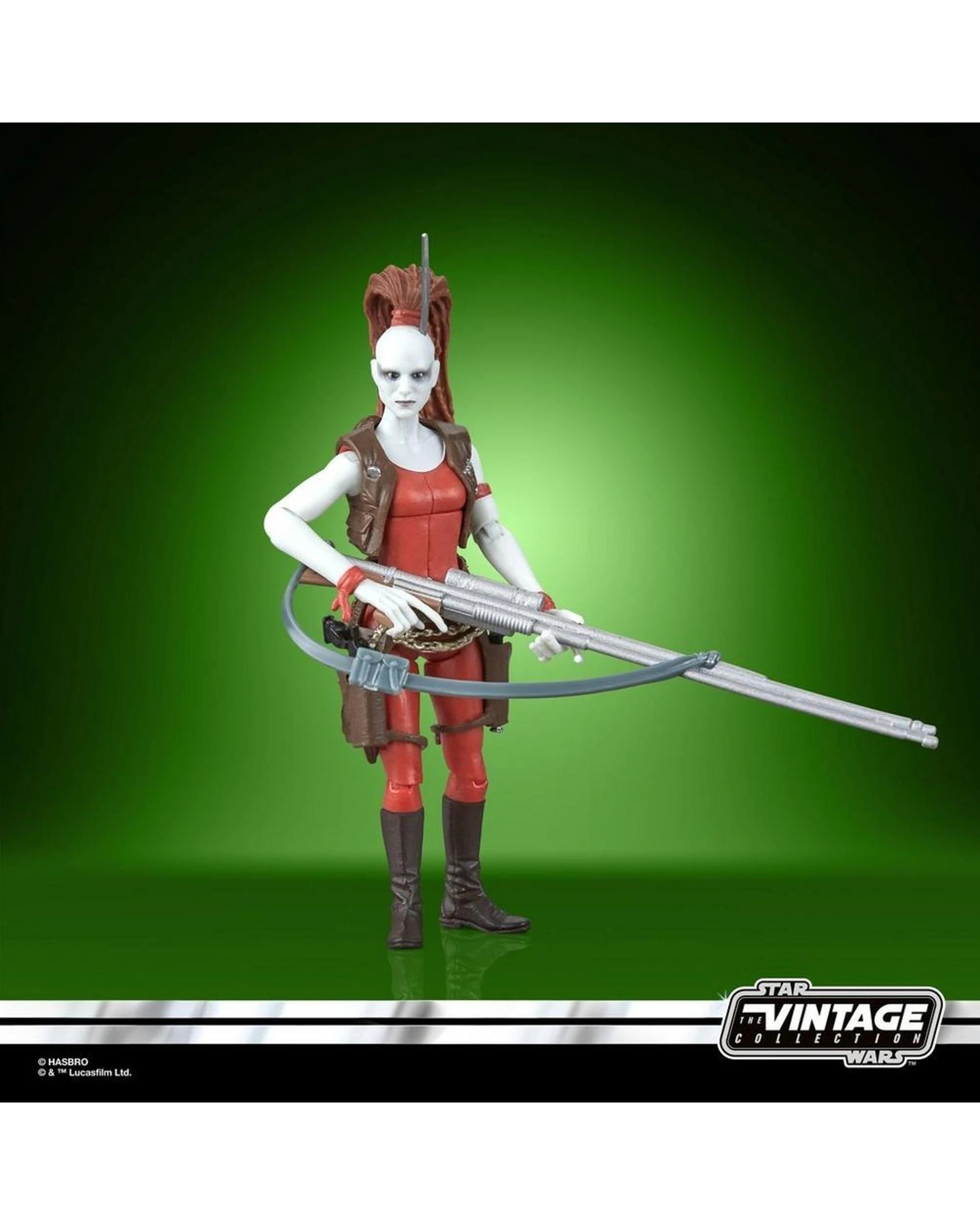 2 Star Wars The Vintage Collection The Phantom Menace: Aurra Sing Action Figure, 2 of 5