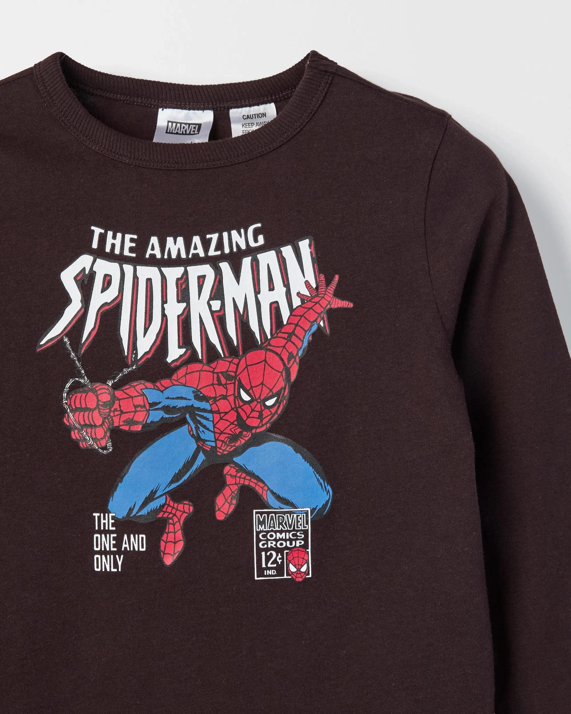 4 Spider-Man Australian Cotton 2 Pack Younger Boys Pyjama Set SPIDER-MAN, 4 of 6