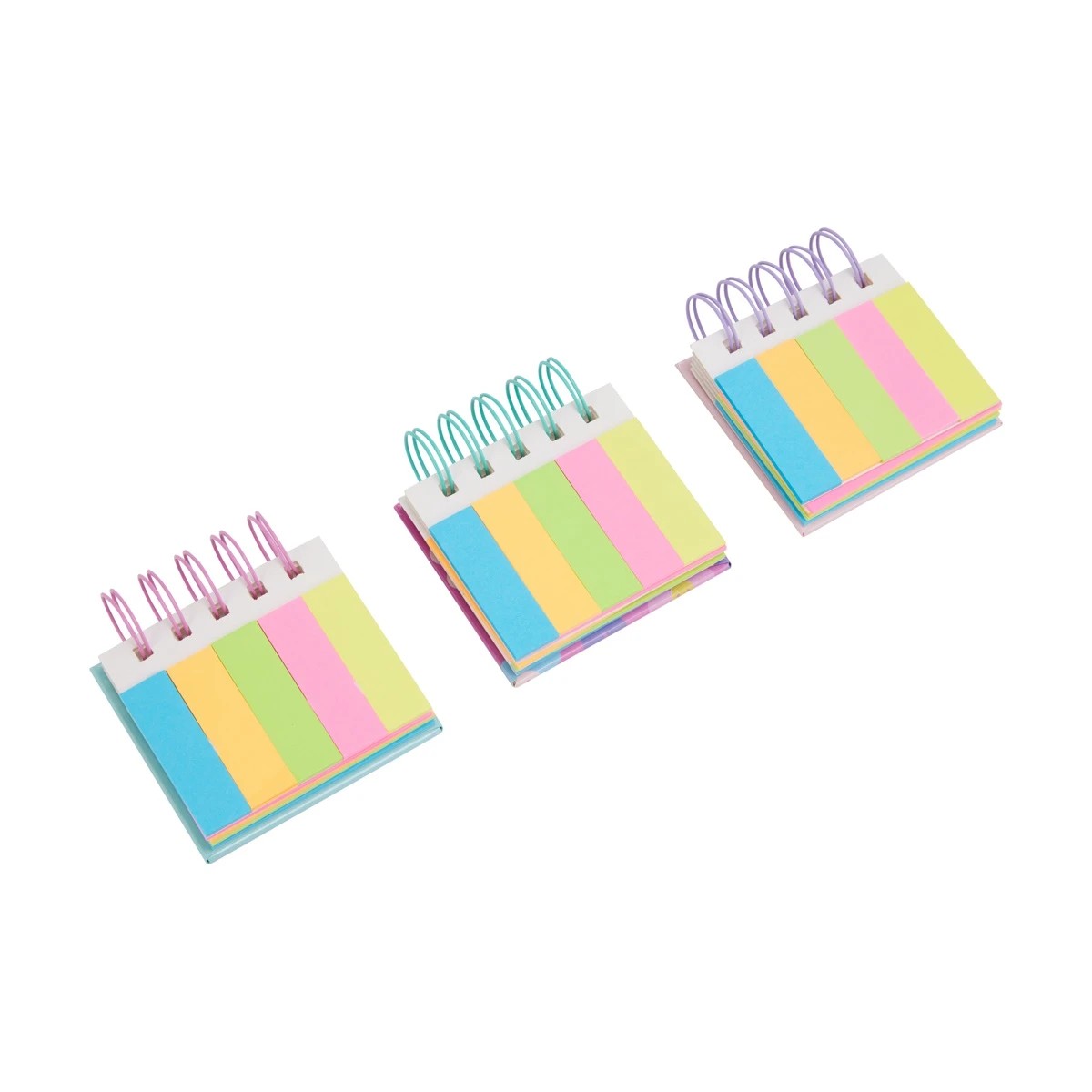 3 Spiral Sticky Note Pad - Assorted, 3 of 7