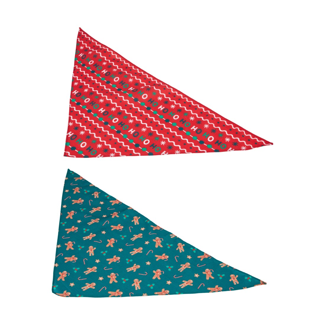 2 2 Pack Pet Christmas Bandana - Large to Extra Large, 2 of 6