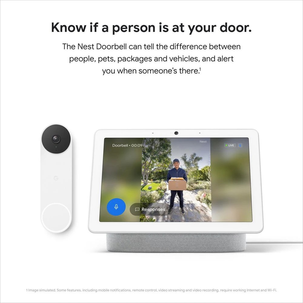 6 Google Nest Battery-Powered Video Doorbell, 6 of 10