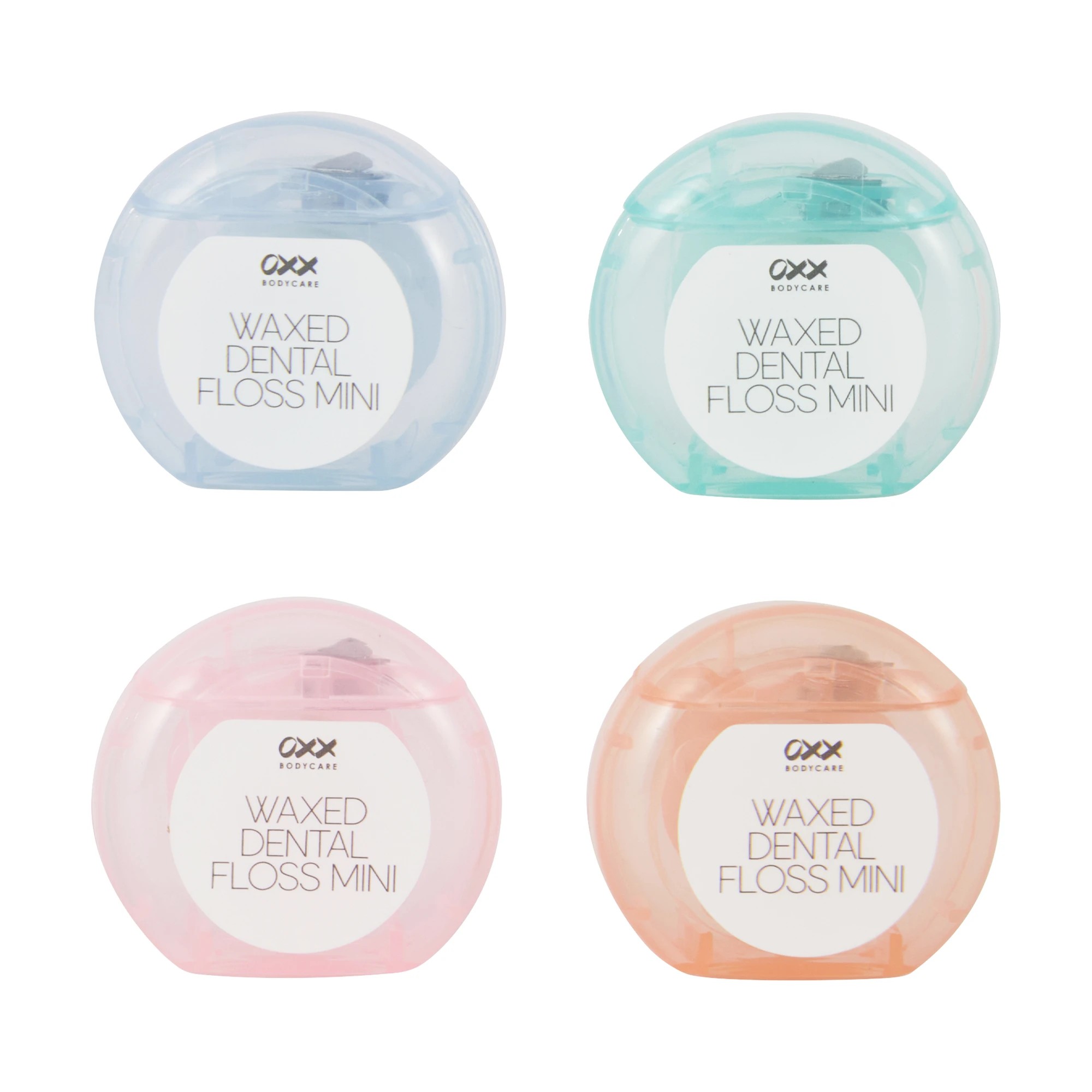 2 OXX Bodycare 4 Pack Waxed Dental Floss - Mint Flavoured, 2 of 5