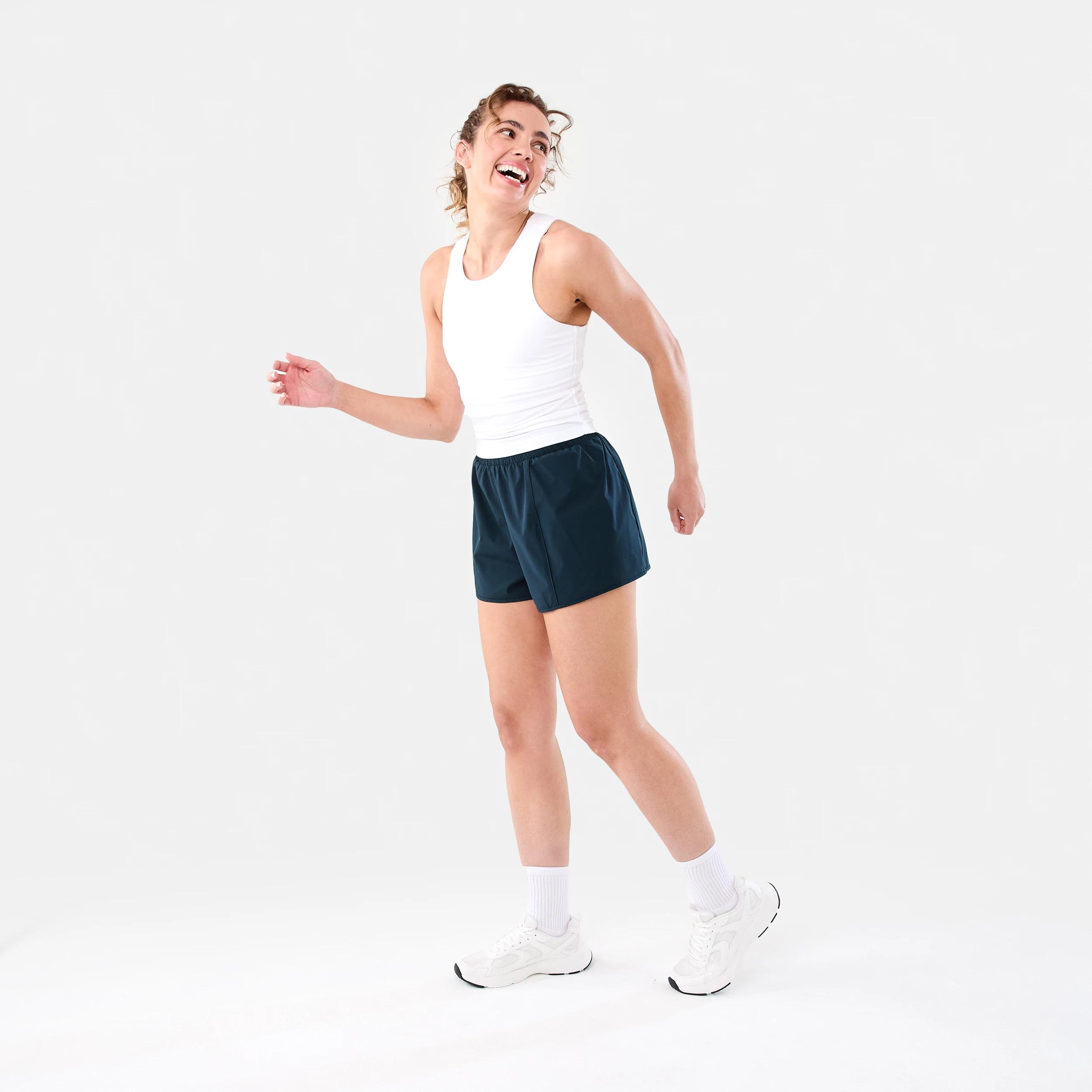3 Active Womens Scoop Tank WHITE, 3 of 7
