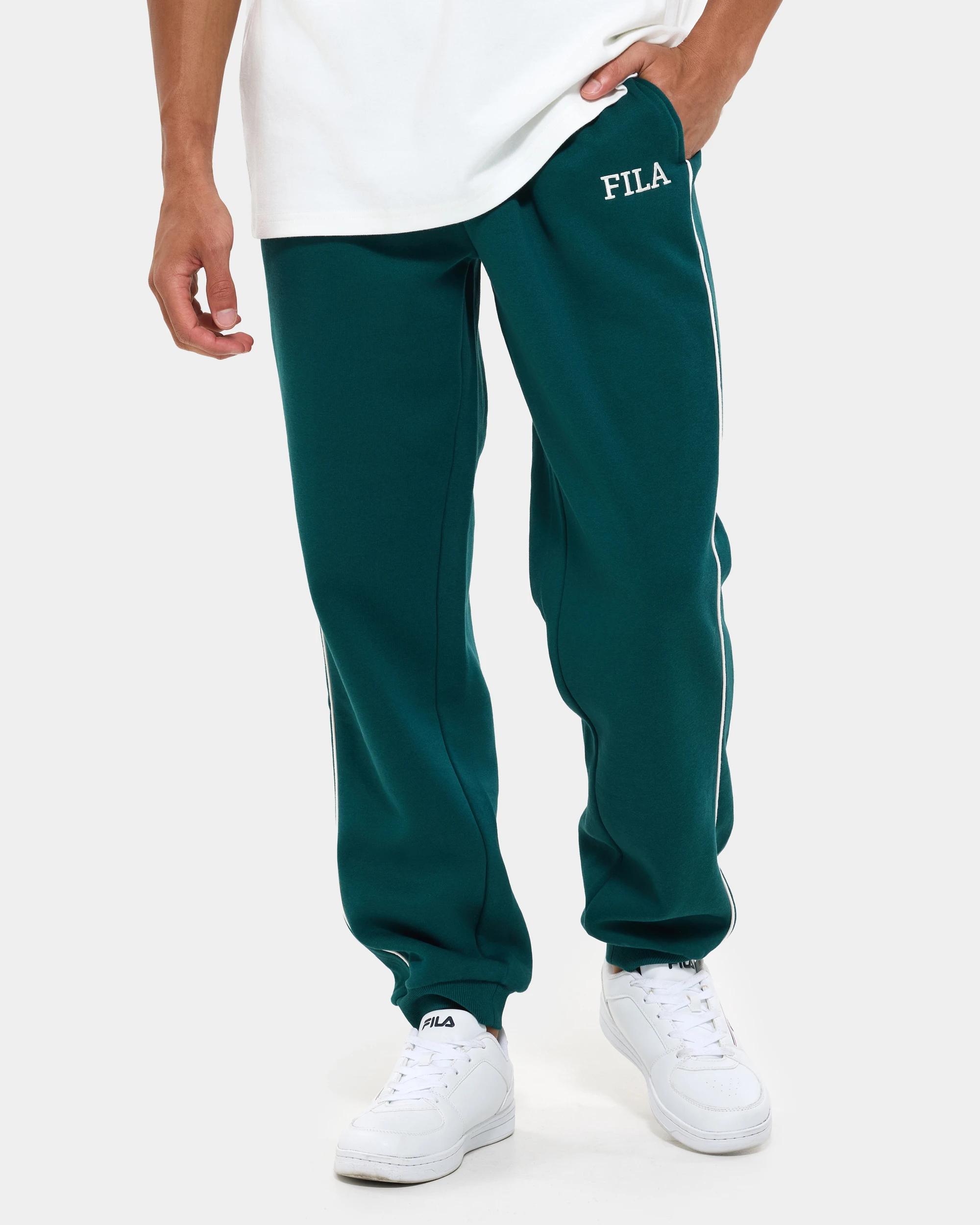 1 Fila Heavyweight Trackpants GREEN, 1 of 7