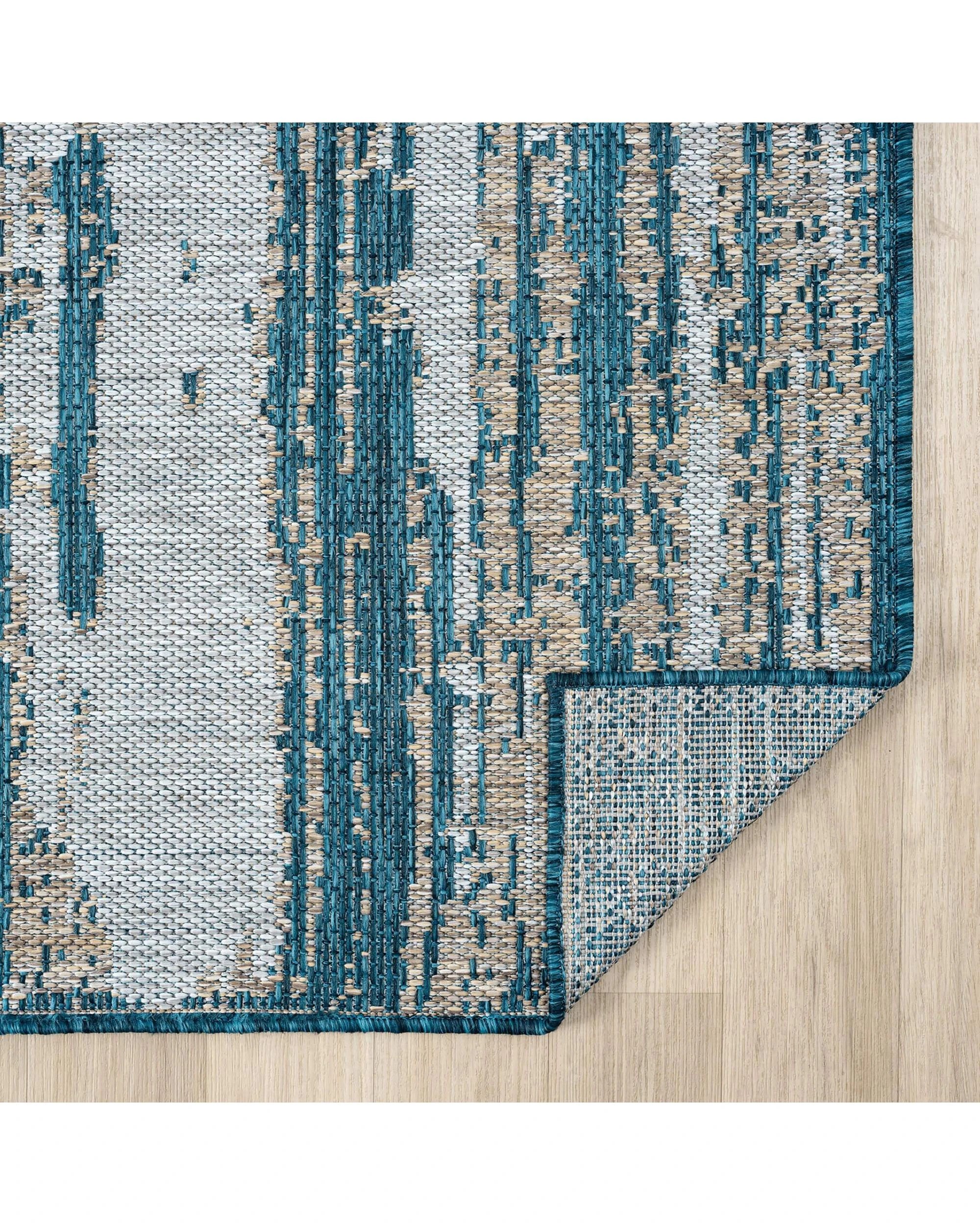 8 La Grace Home Cascade Premium Rug - 300x400cm - Turquoise, 8 of 10