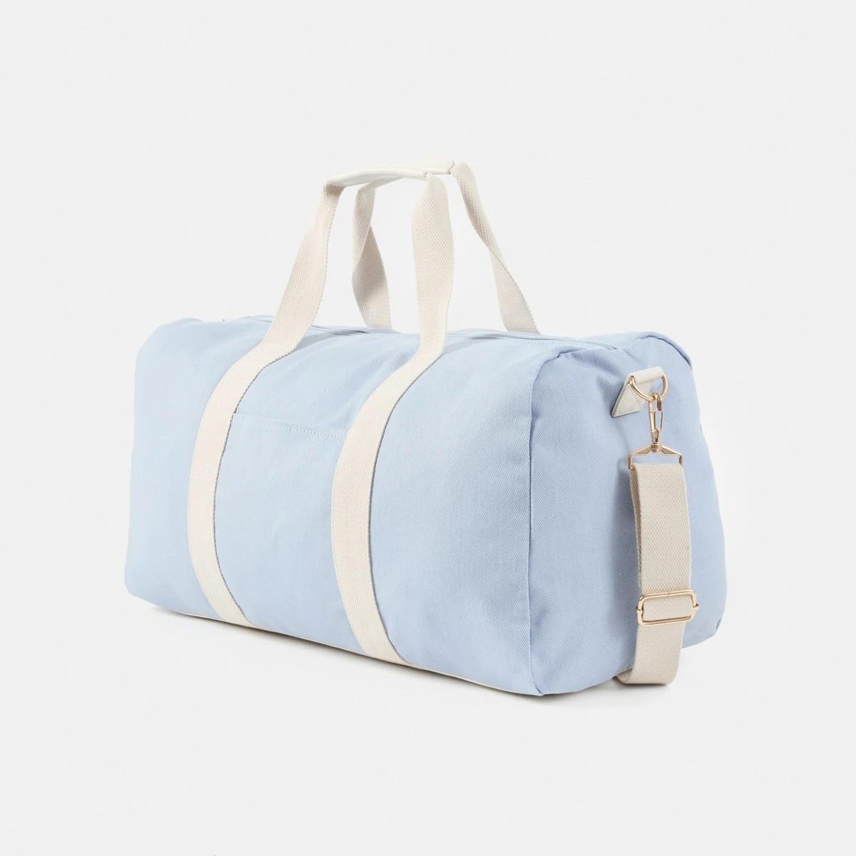 2 Canvas Weekender Bag STORM BLUE, 2 of 4
