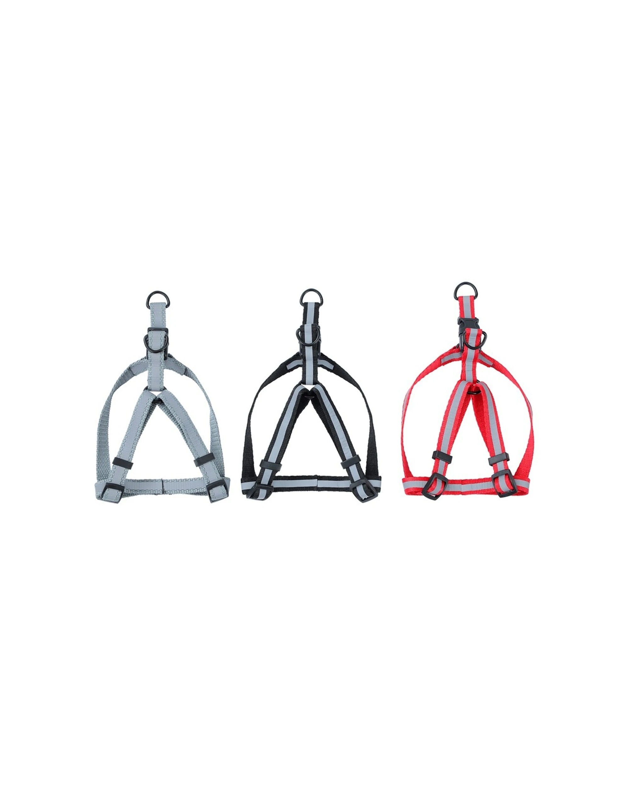 4 Paws And Claws 3pk Adjustable Pet Harness Small - Multi, 4 of 9