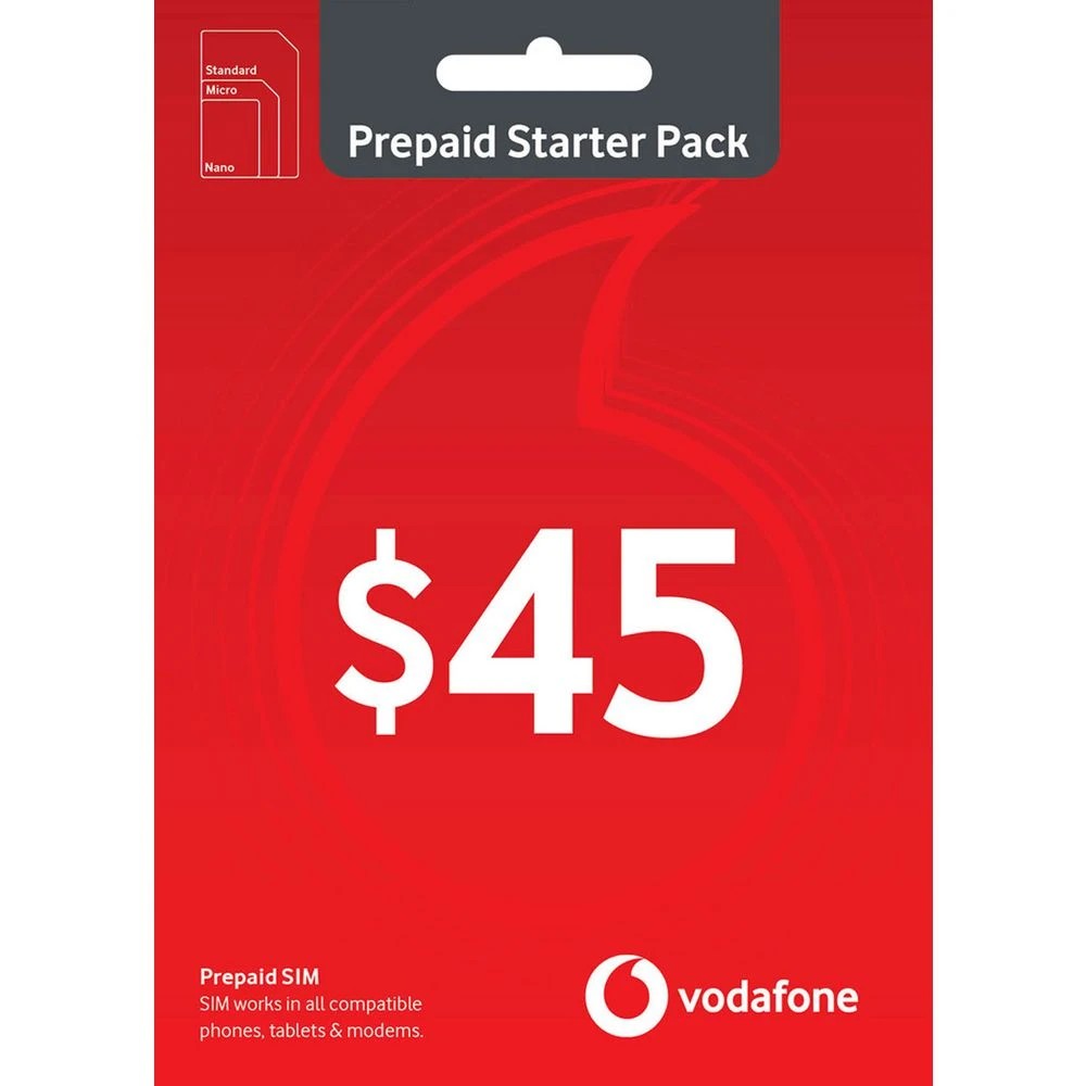 2 Vodafone $45 Prepaid Eco-SIM, 2 of 5