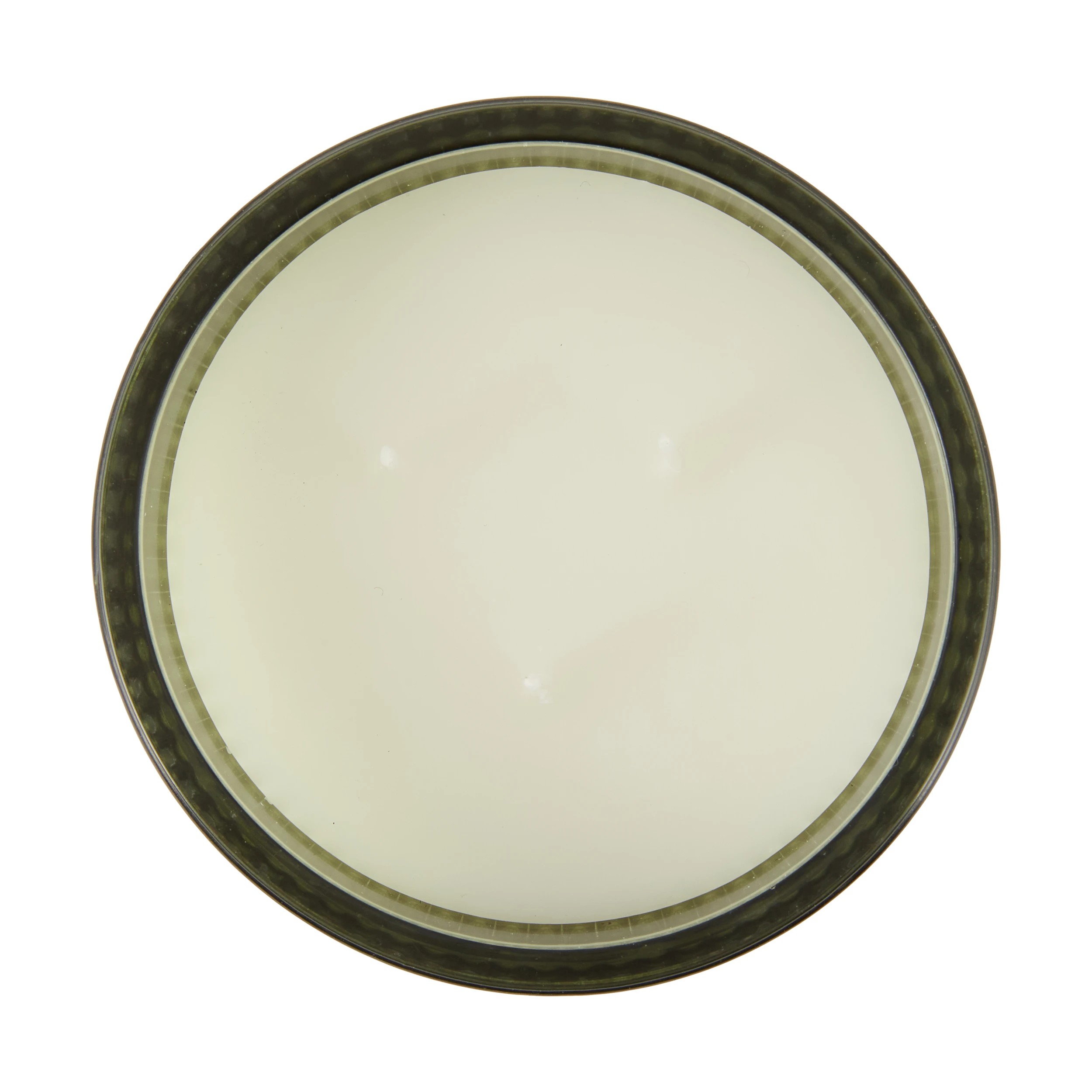 3 Green Geo Glass Candle, 3 of 4