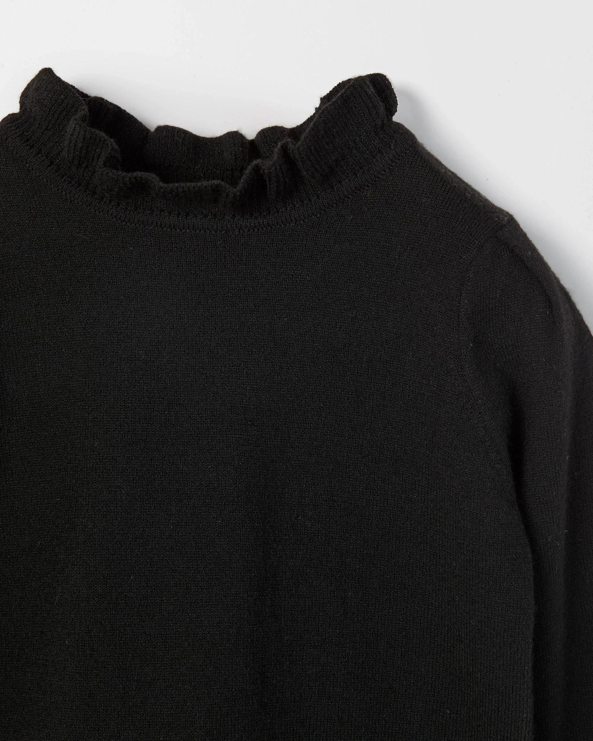 2 Target Kids Long Sleeve Skivvy Knit Jumper BLACK, 2 of 2