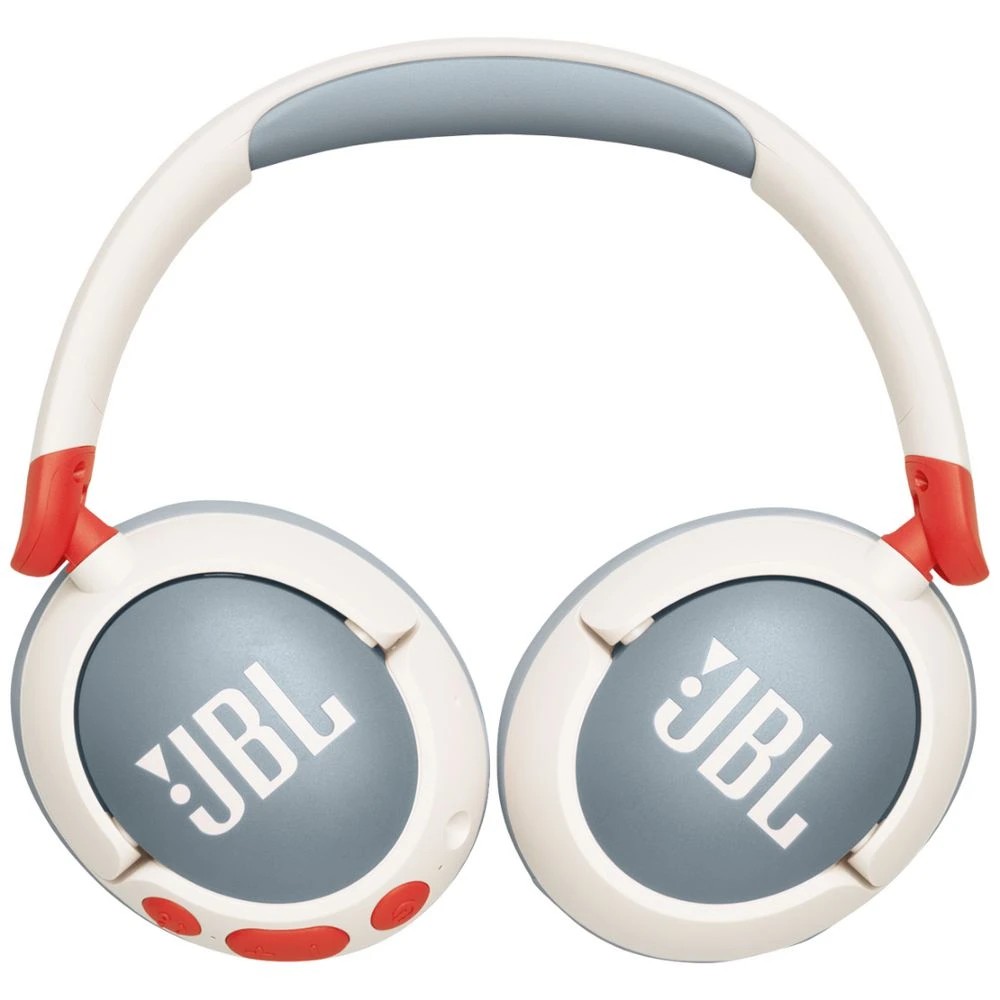 4 JBL JR470 Kids Bluetooth Noise Cancelling Headphones White, 4 of 10