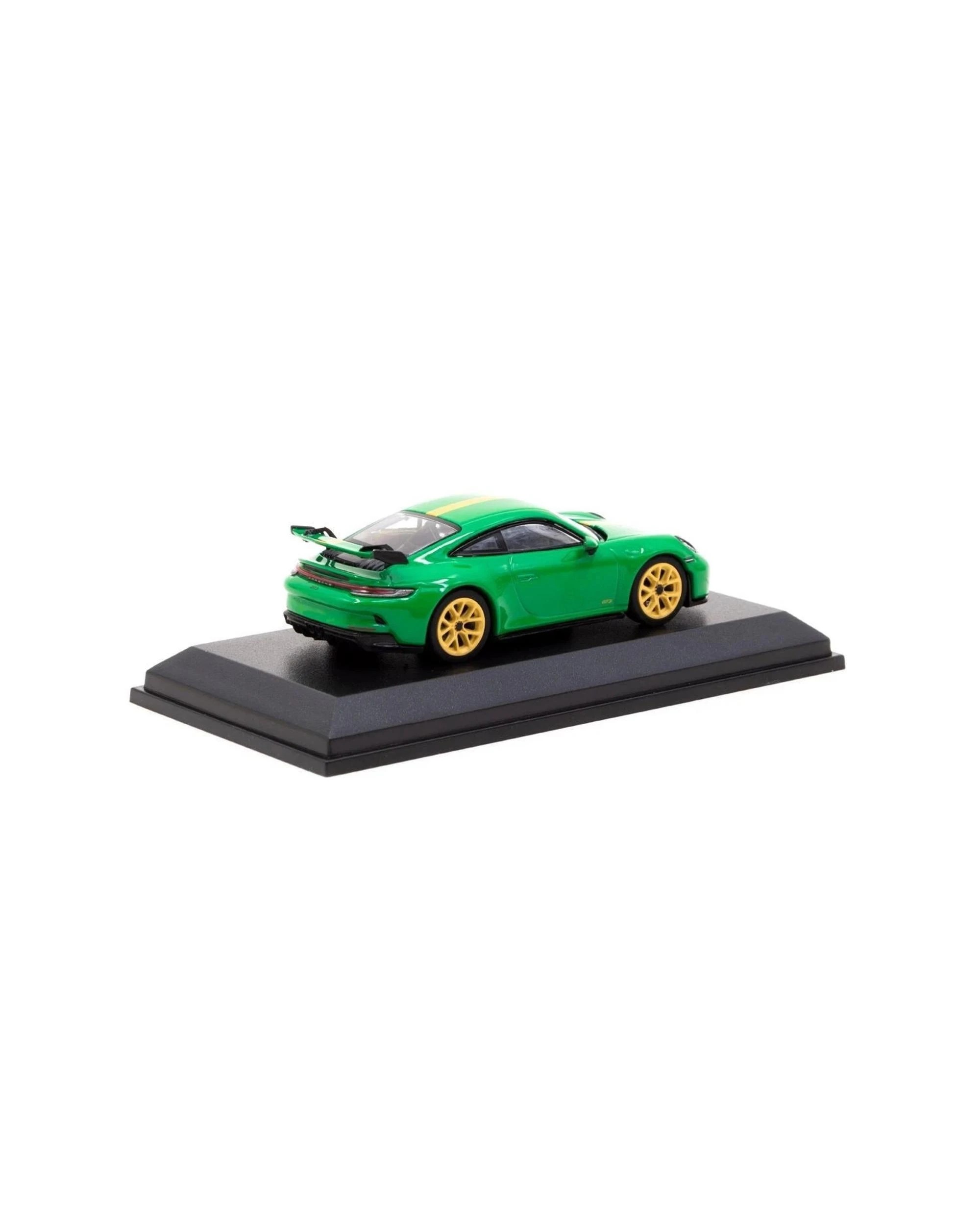 3 Tarmac Works Mini Champs 64 Python Green Porsche 911 992 GT3 1:64 Scale Diecast Model Car, 3 of 3