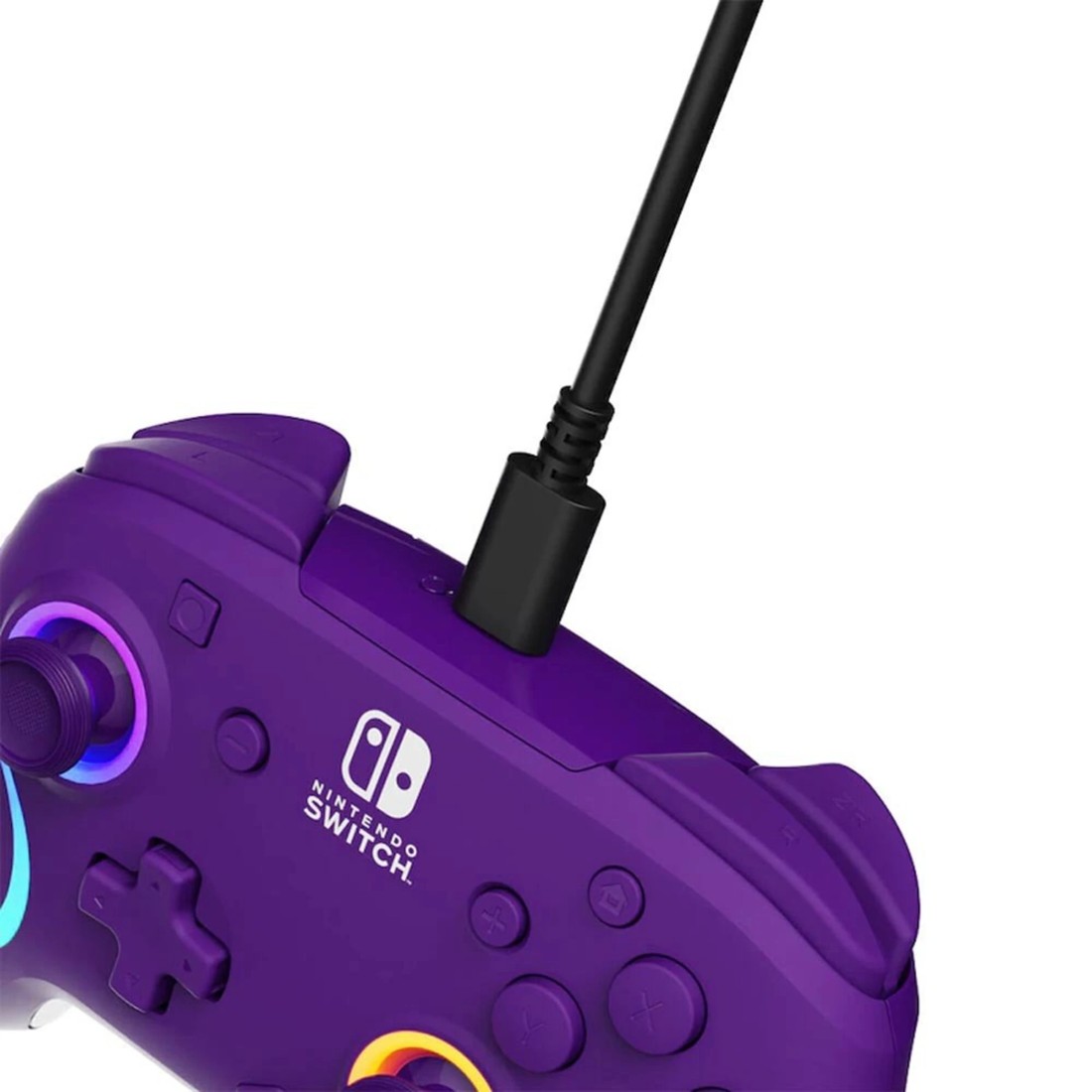 4 PDP Afterglow Wave Wireless Controller Purple- Nintendo Switch - Purple, 4 of 6