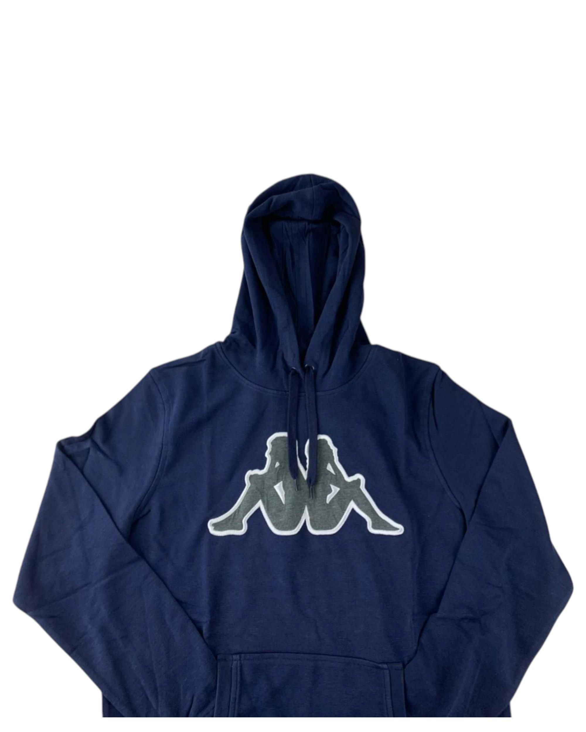 2 Kappa 4 Pack Mens Logo Tairiti Hooded Sweater 922 Pullover Hoodie BLUE/GREY, 2 of 5