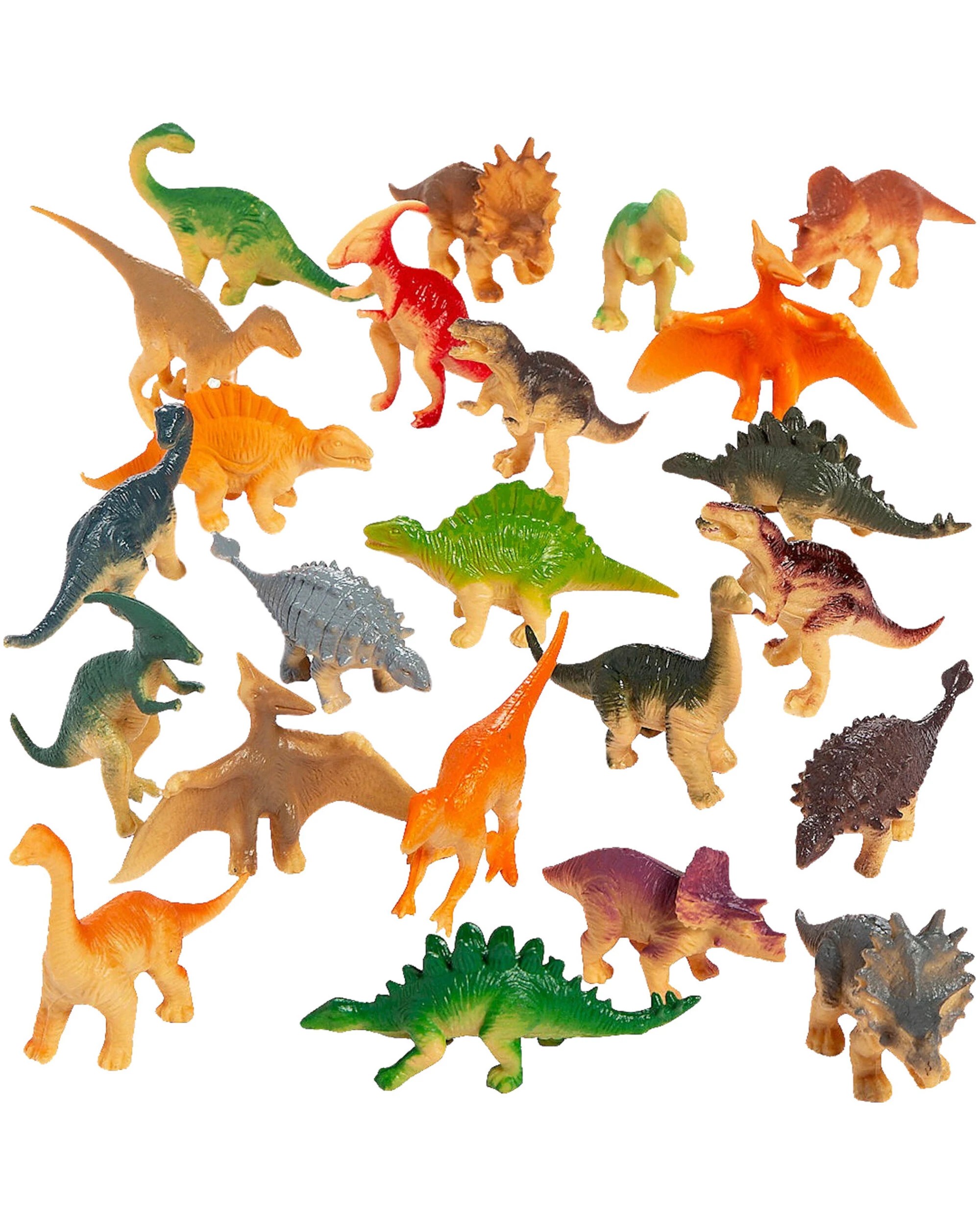 1 Partyrama Dinosaur Plastic Toys Pack of 72, 1 of 2