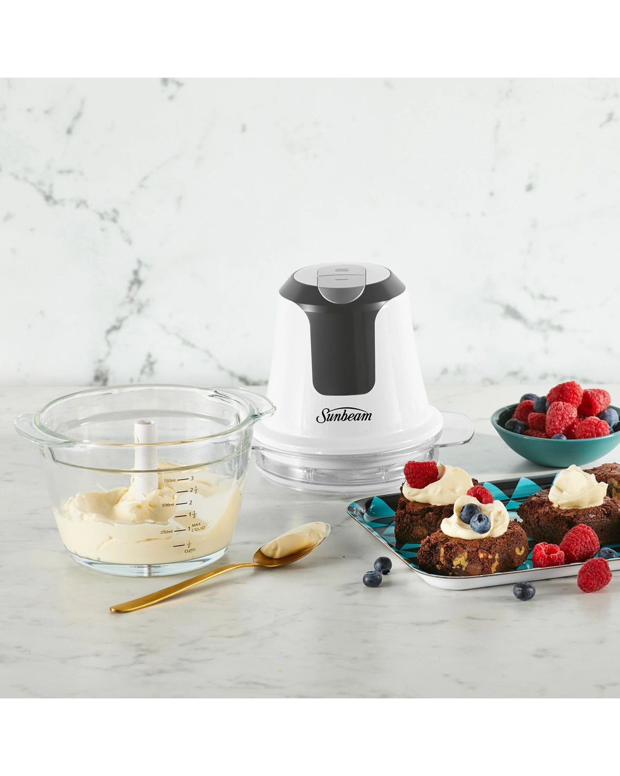 3 Sunbeam Mini Glass Food Processor with Multi-Chop Function, 3 of 3