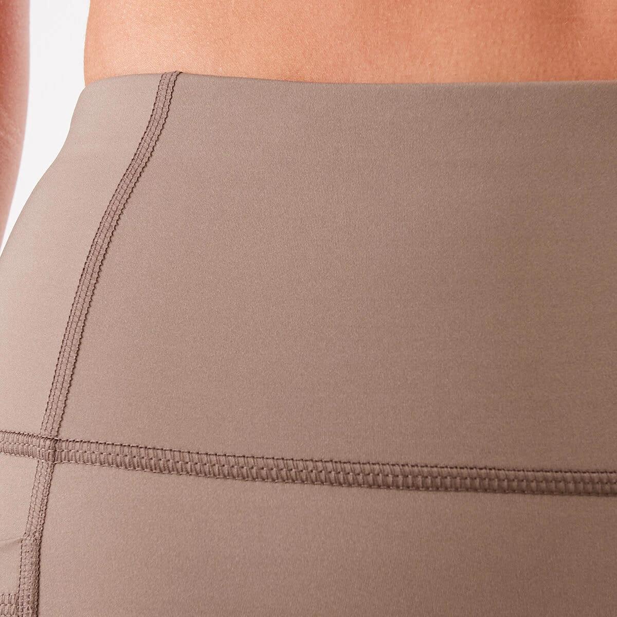 4 Active Womens Train Bike Shorts Wd Taupe, 4 of 6