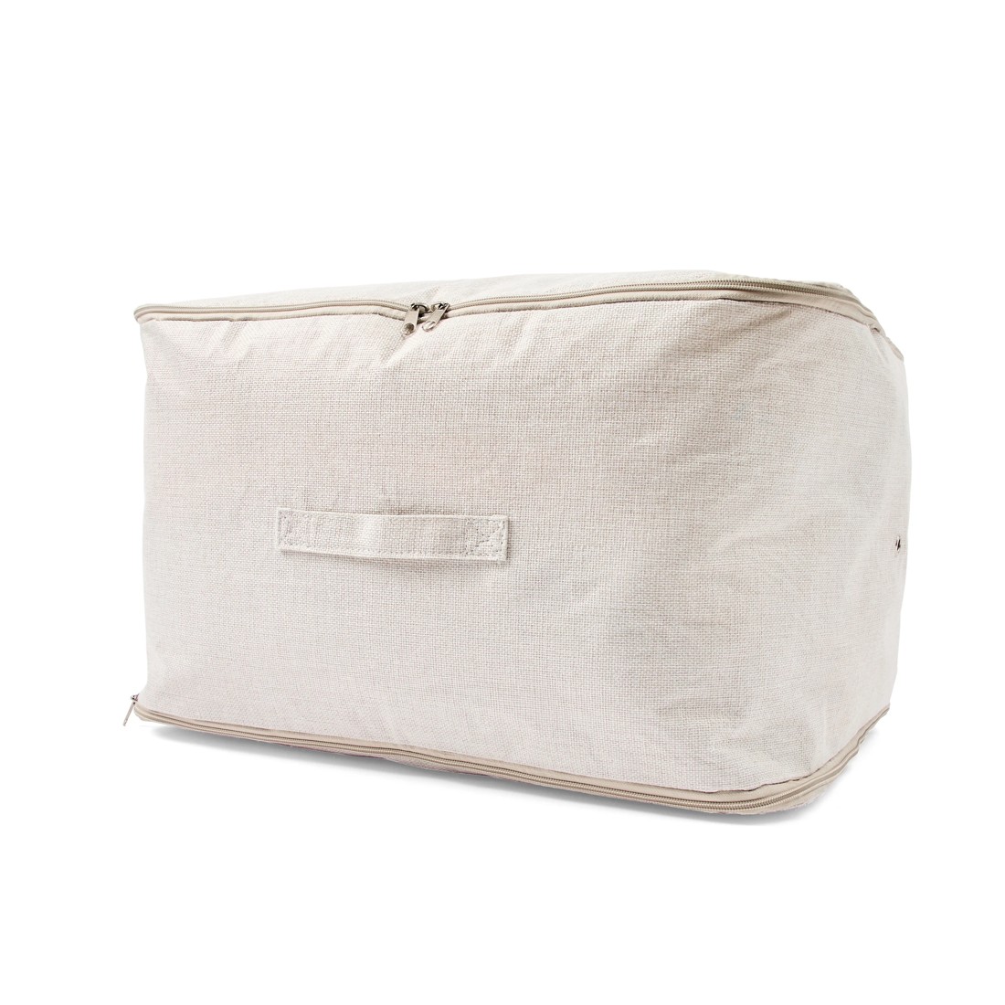 2 Linen Look Extra Large Expandable Storage Bag, 2 of 10
