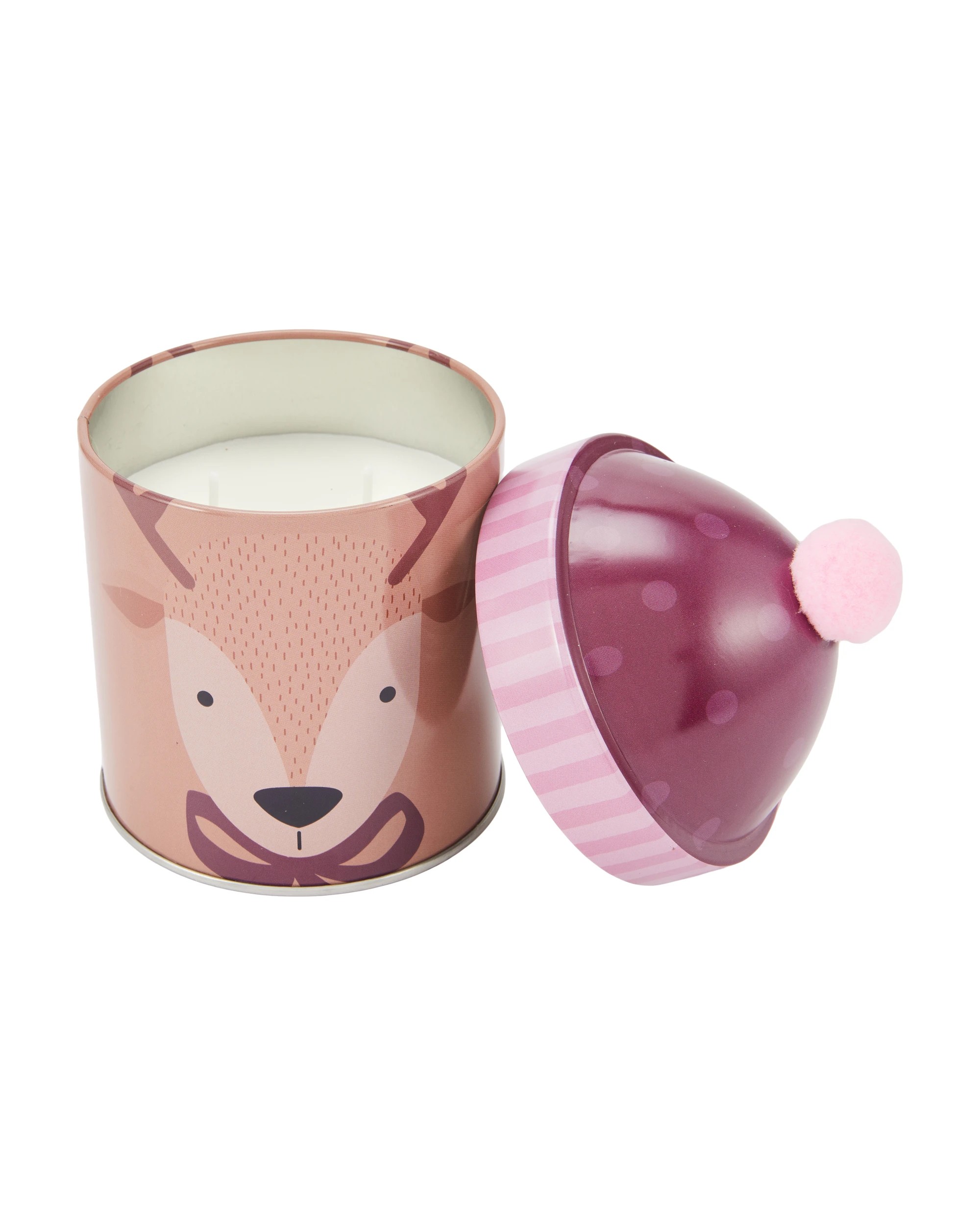 3 Christmas Reindeer Tin Candle, 3 of 6
