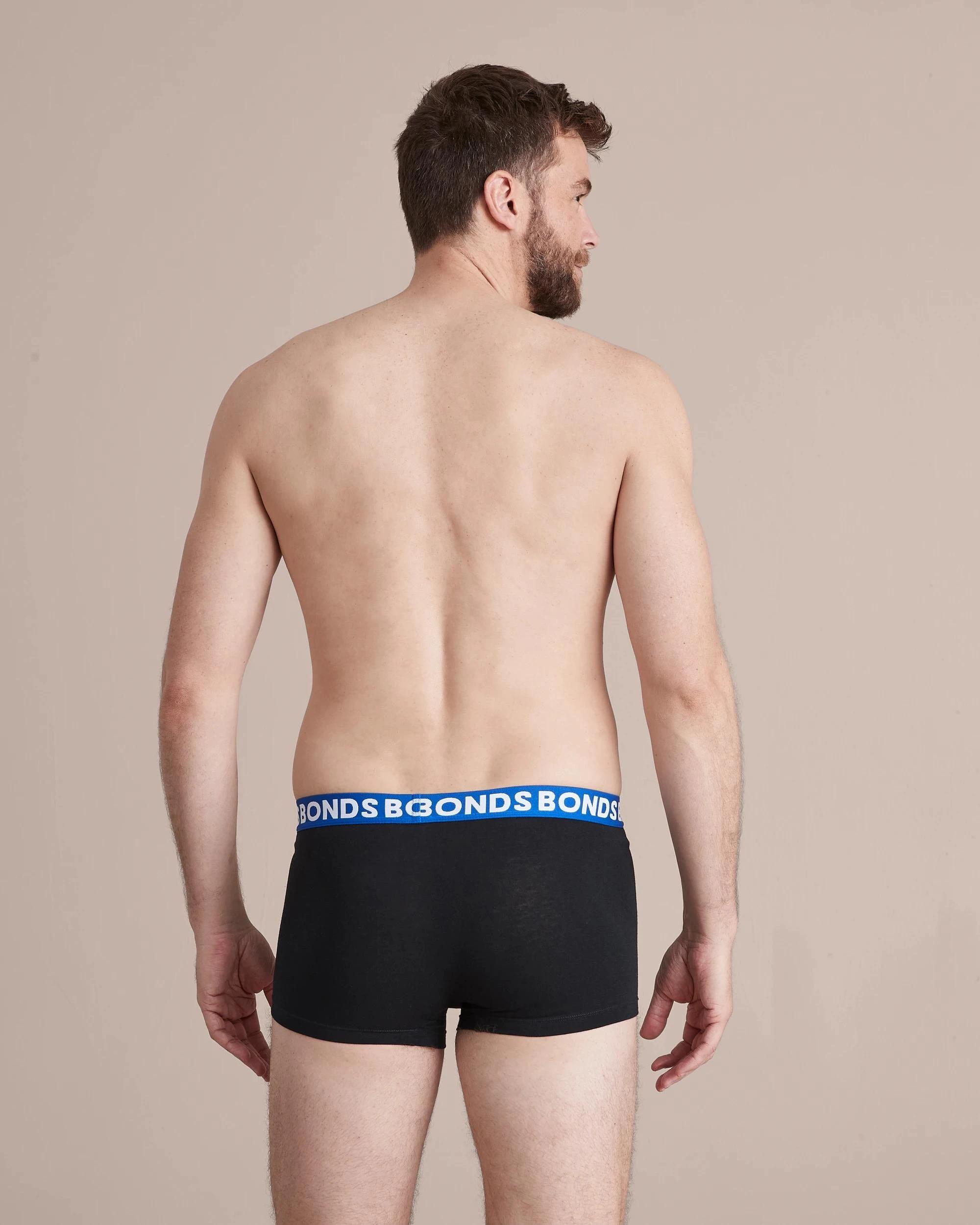 4 Bonds 3 Pack Everyday Trunks NAVY BLUE/WHITE STRIPE, 4 of 9