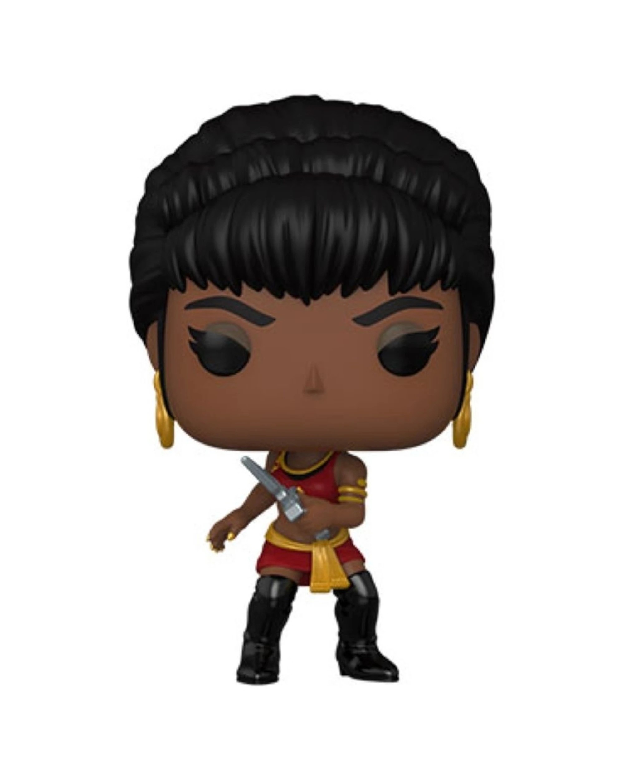 2 Pop Vinyl Figurine Star Trek The Original Series Mirror Uhura Collectible 10cm - Red, 2 of 3