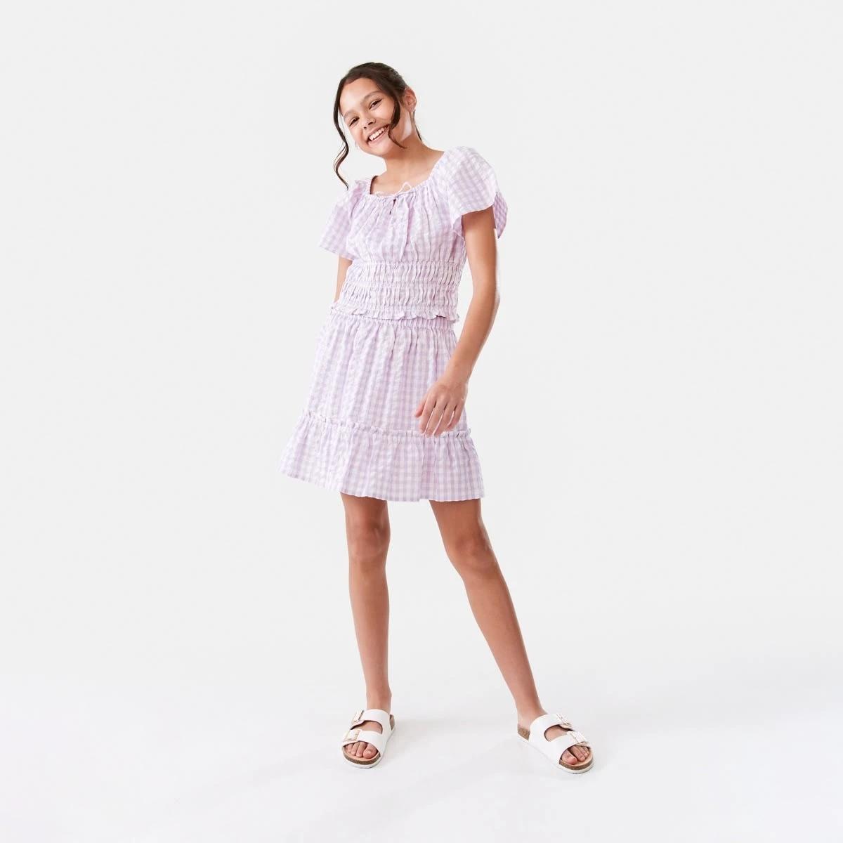 5 Tiered Skirt Checks, 5 of 8