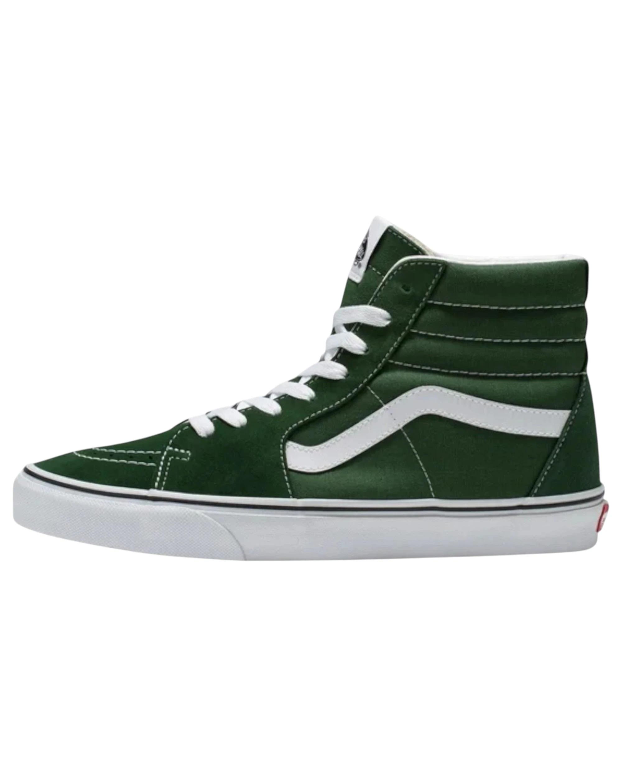 2 Vans Unisex SK8-Hi Color Theory Greener Pastures Lace Up Casual Shoes Green, 2 of 4
