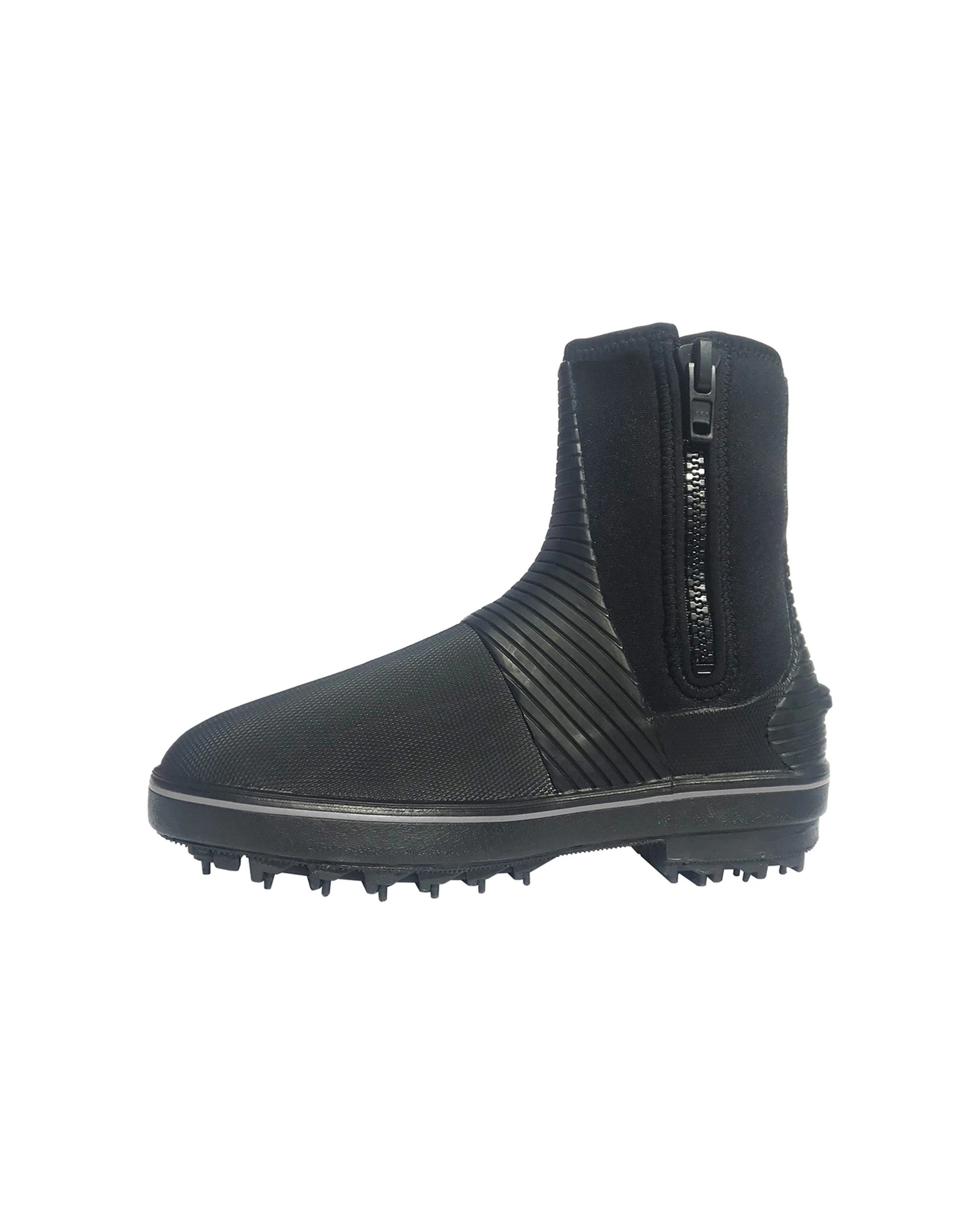 1 Adrenalin Rock Spike Fishing Boots Shoes w/ YKK Zipper - 6 - Black, 1 of 3