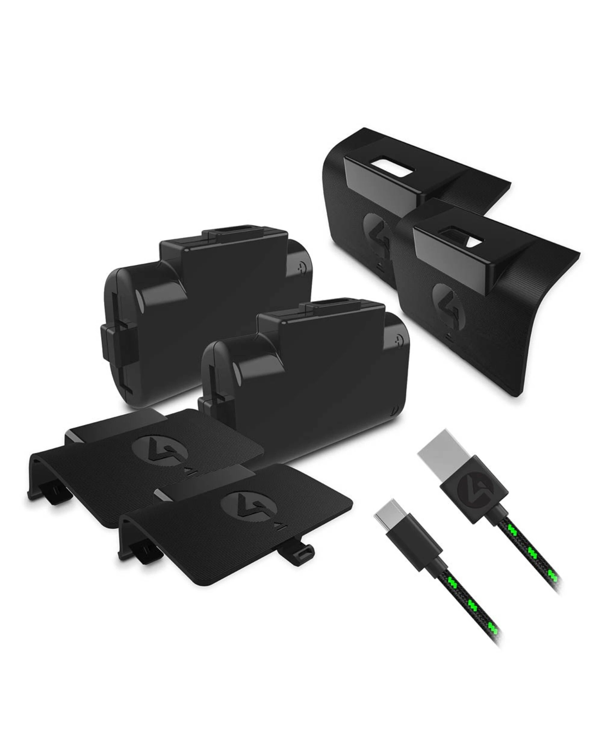 3 4Gamers XBOX Twin Play & Charge Kit - Black, 3 of 5
