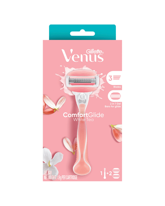 Gillette Venus ComfortGlide Razor - White Tea