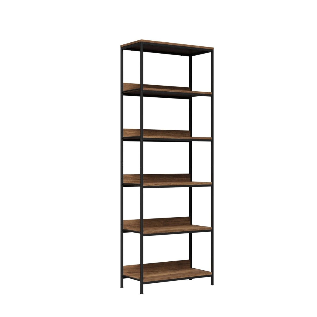 5 Oikiture Display Shelf 5 Tier Bookshelf Storage Shelves Bookcase Stand Rack
 - Multi, 5 of 9