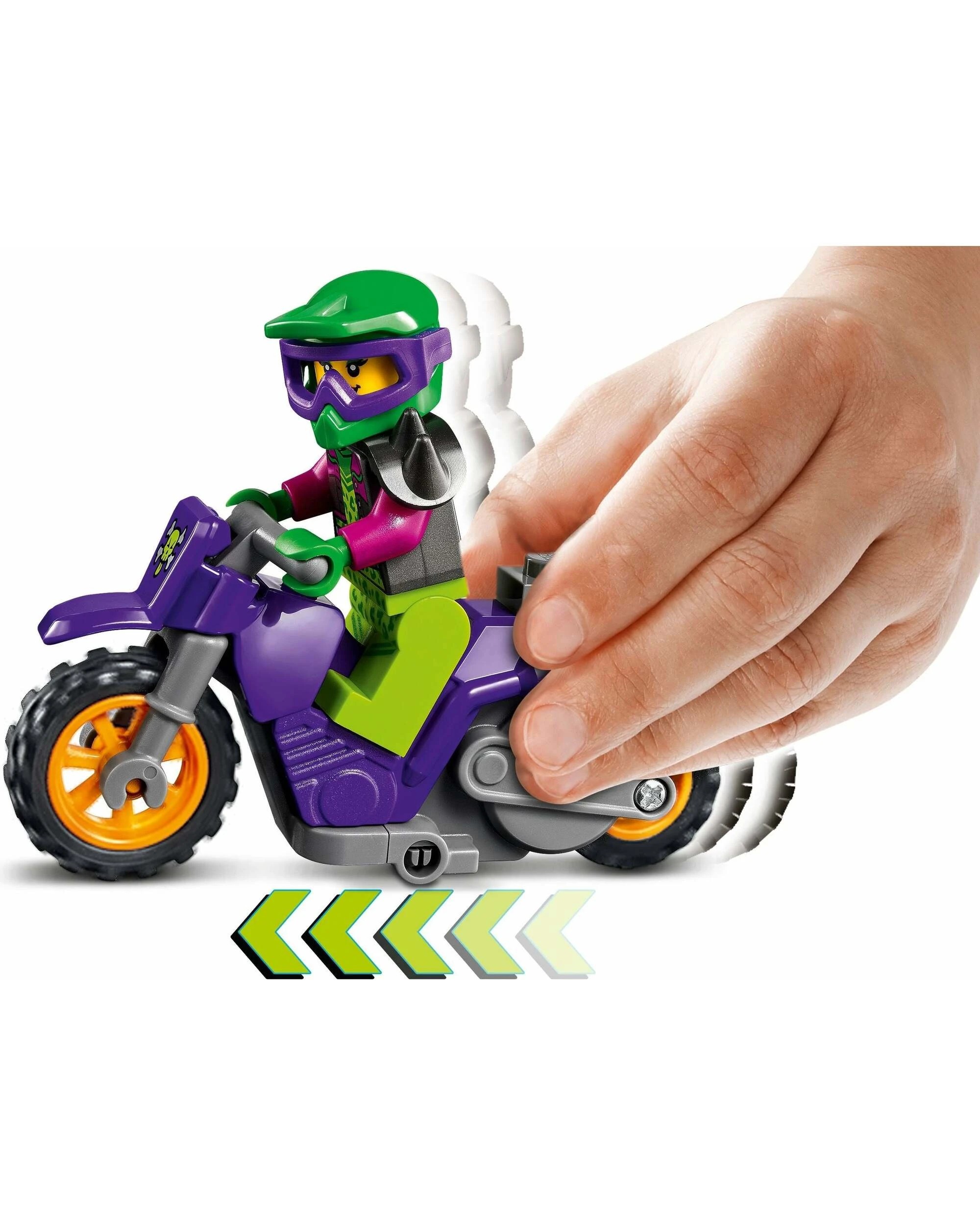 3 LEGO City 60296 : Wheelie Stunt Bike, 3 of 5