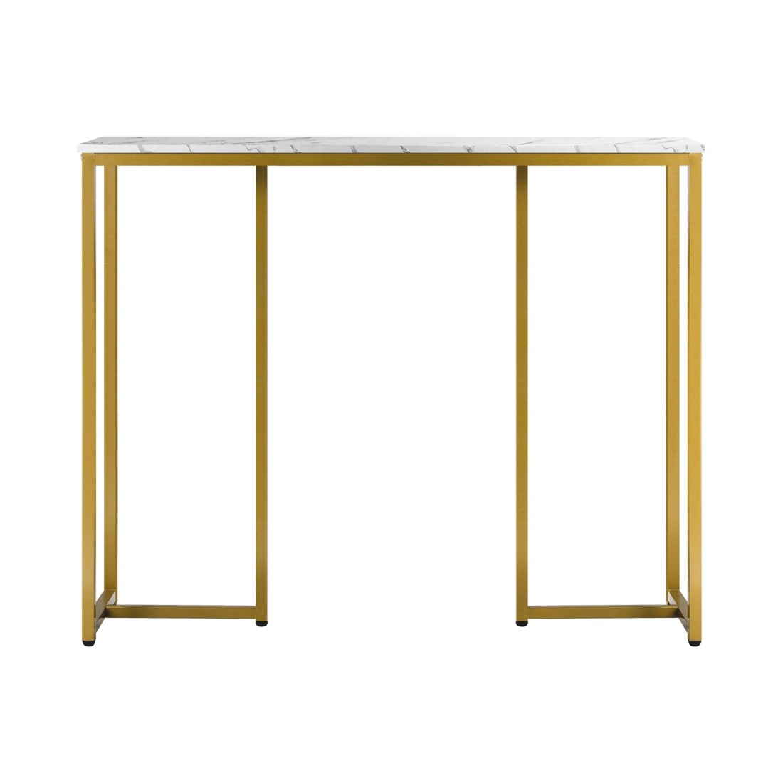 6 Oikiture Console Table Hallway Entry Side Tables Marble Effect Hall Display
 - Multi, 6 of 10