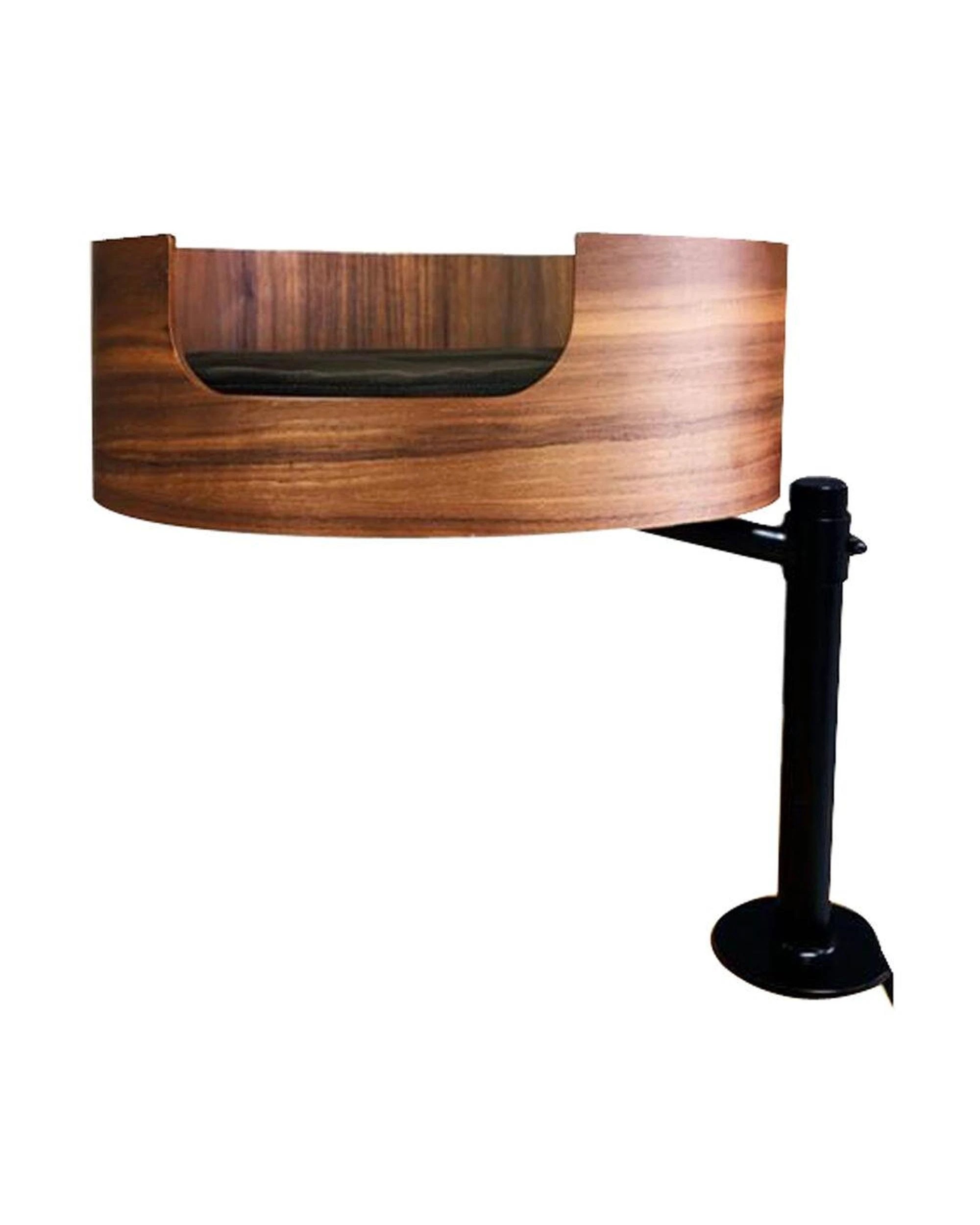 1 Desk Nest Cat Bed Space-Saving Elevated Bed for Cats Walnut - Brown, 1 of 9