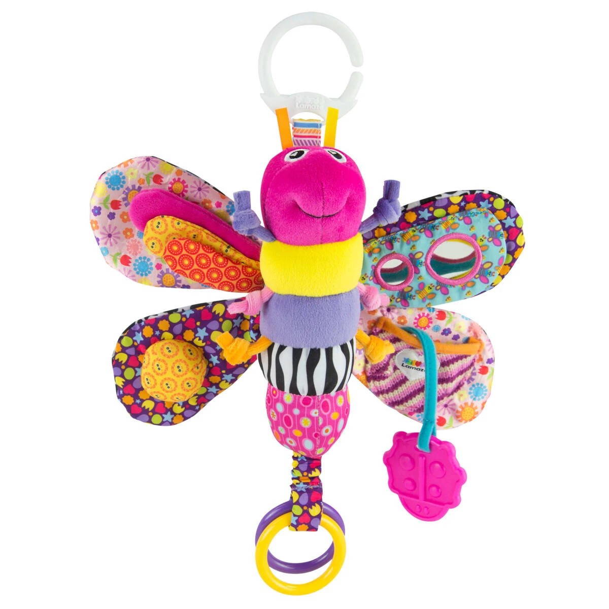 2 Lamaze Fifi the Firefly Clip and Go Plush, 2 of 2