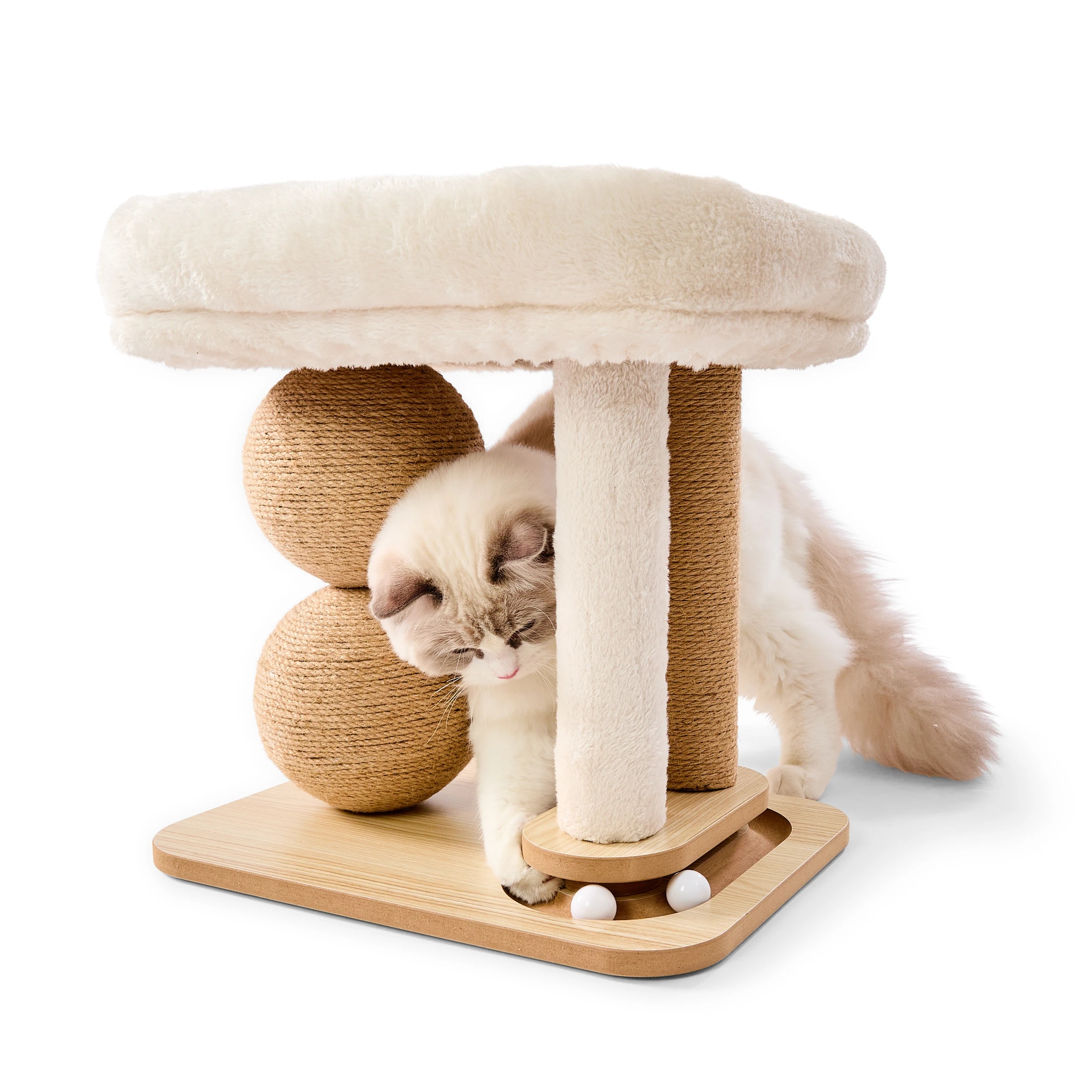 2 Cat Perch with Scratcher, 2 of 10