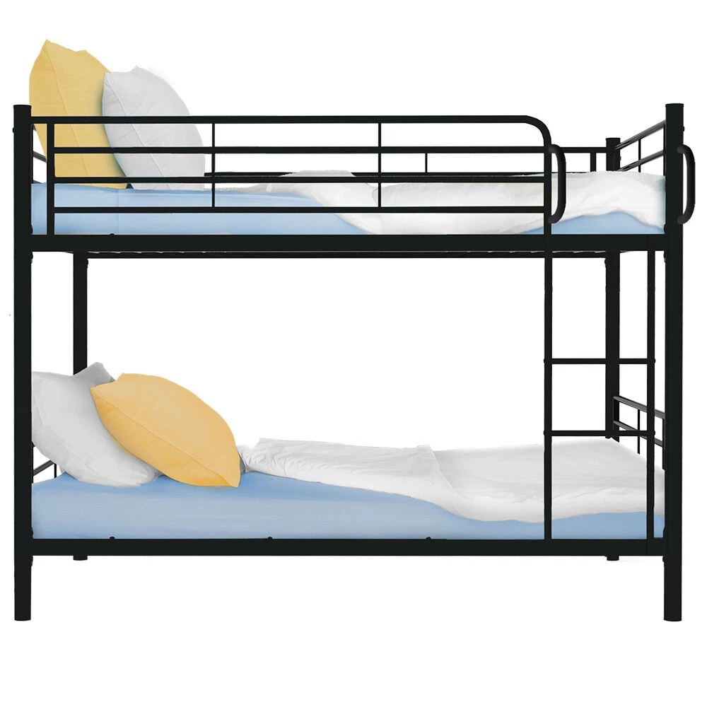 1 Kingston Slumber 2in1 King Single Metal Bunk Bed Frame - Grey, 1 of 1
