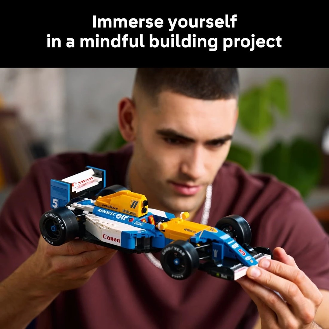 4 LEGO Icons Williams Racing FW14B & Nigel Mansell 10353, 4 of 10