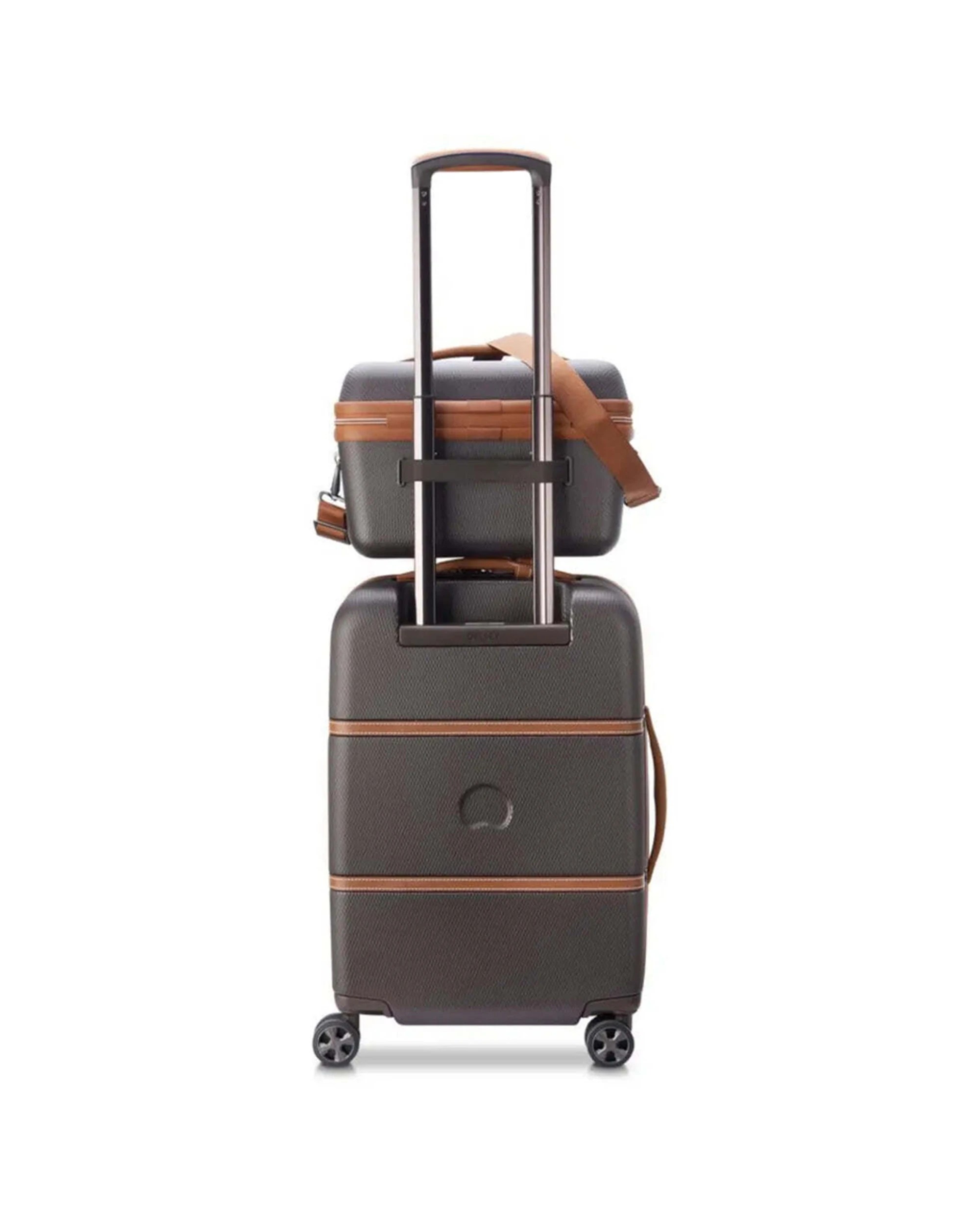 5 Delsey Chatelet Air 2.0 Beauty Case French Designed Classic Styling 1L - Brown, 5 of 5