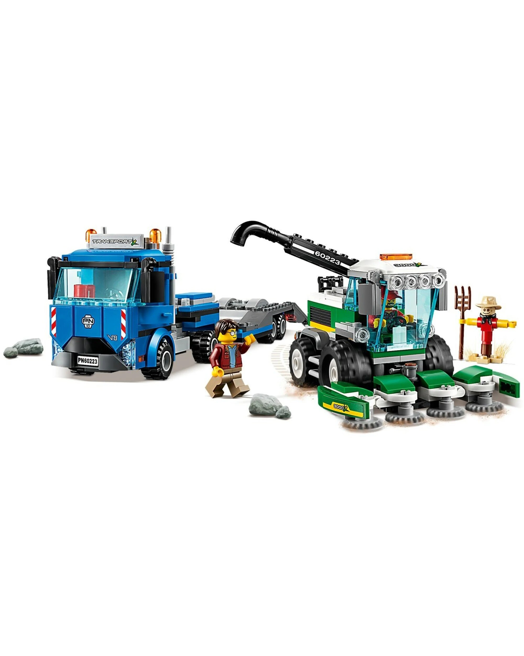 2 LEGO 60223 Harvester Transport: Farm Truck & Combine Toy, 2 of 5