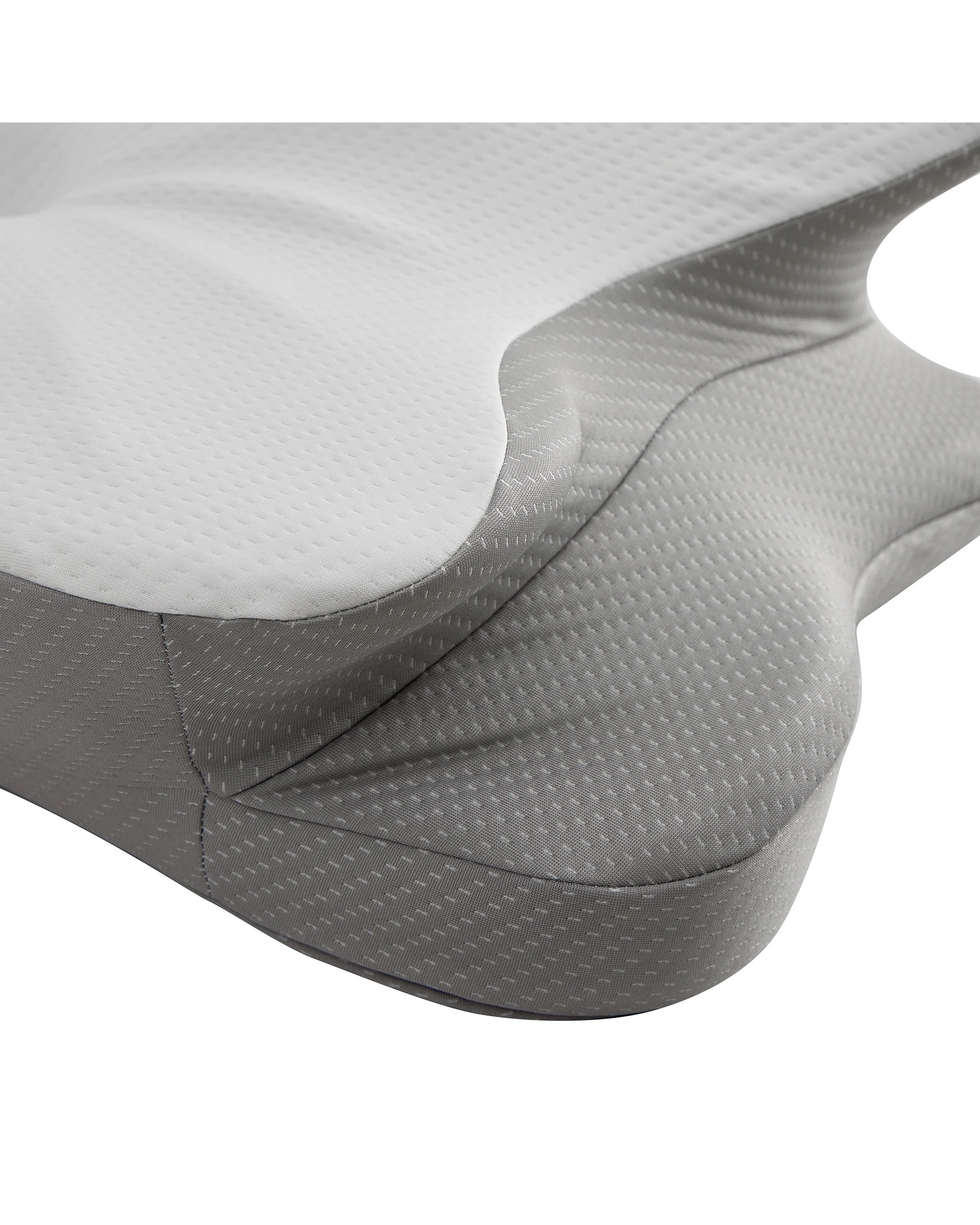 8 Dreamaker Multifunctional Cervical Memory Foam Neck Pillow - White, 8 of 8